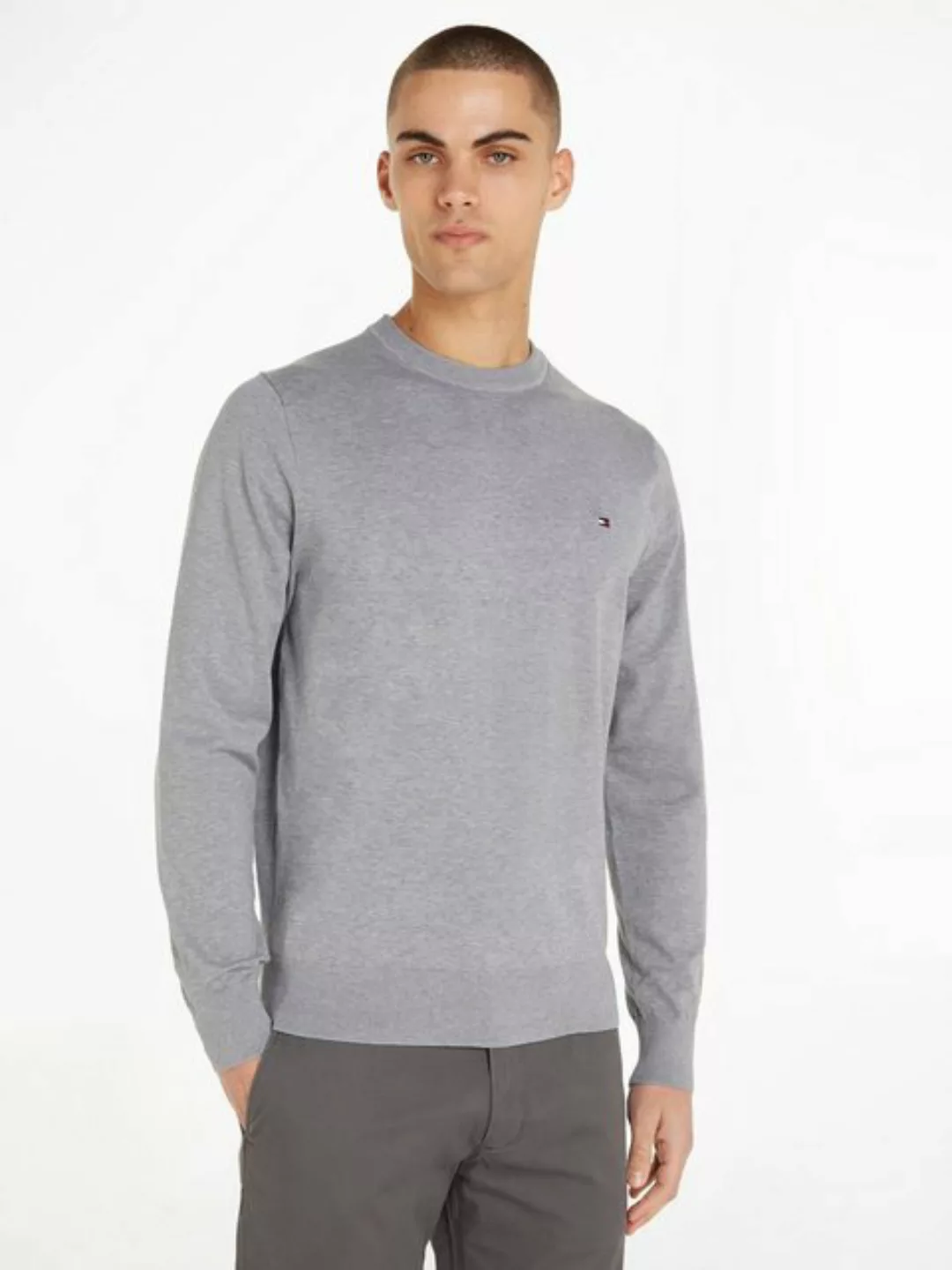 Tommy Hilfiger Rundhalspullover "1985 CREW NECK SWEATER" günstig online kaufen