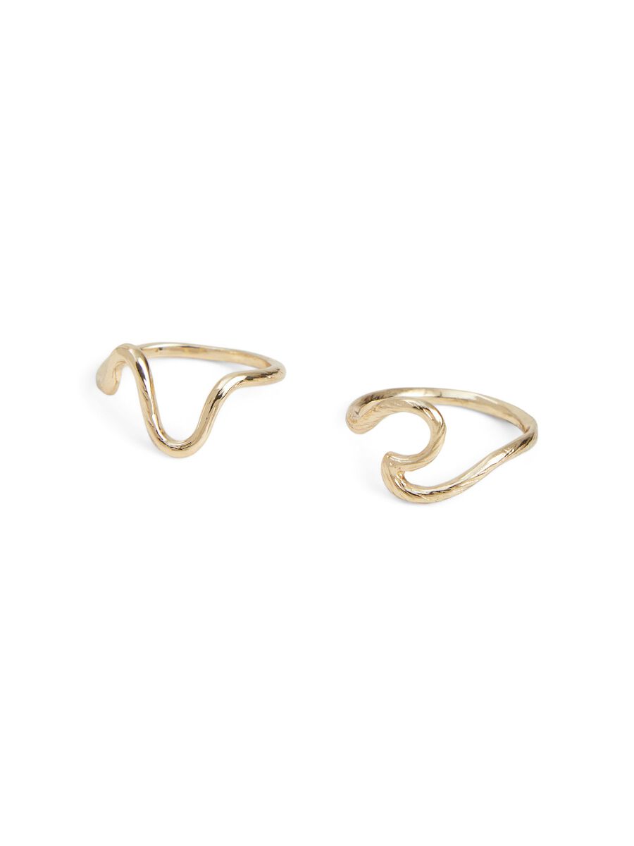 VILA 2er-pack Ring Damen Gold günstig online kaufen