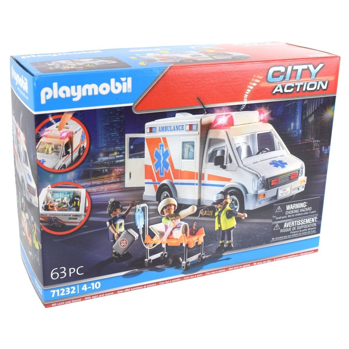 Playmobil® Playmobil 71232 City Action Rettungswagen günstig online kaufen