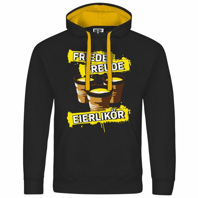 deinshirt Kapuzenpullover Herren Kapuzenpullover Friede Freude Eierlikör Mi günstig online kaufen