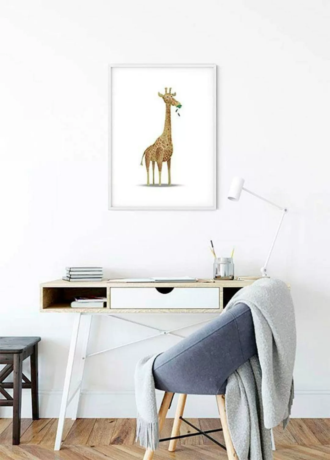 Komar Poster »Cute Animal Giraffe«, Tiere, (1 St.) günstig online kaufen