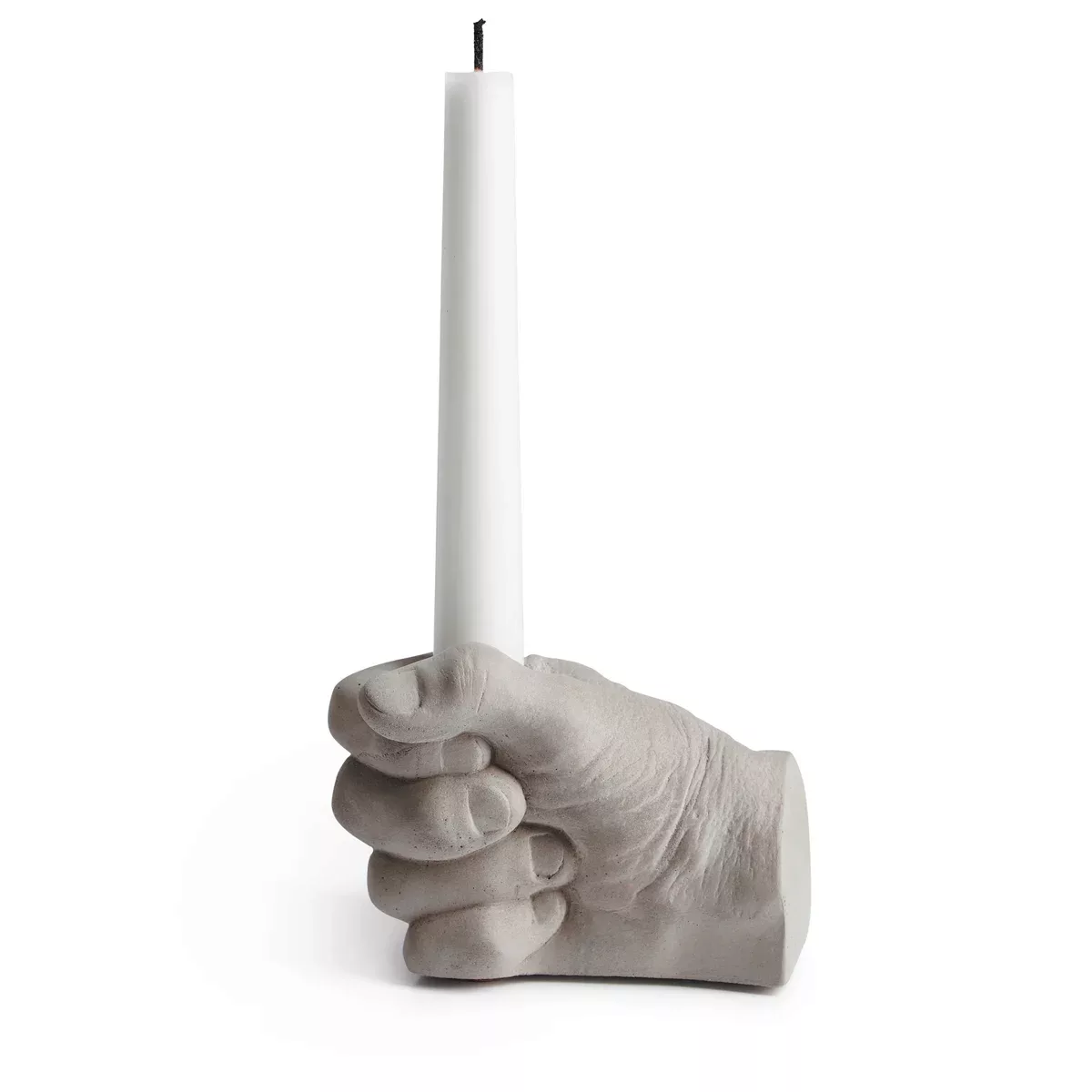 Take Care Beton Kerzenhalter Grau günstig online kaufen