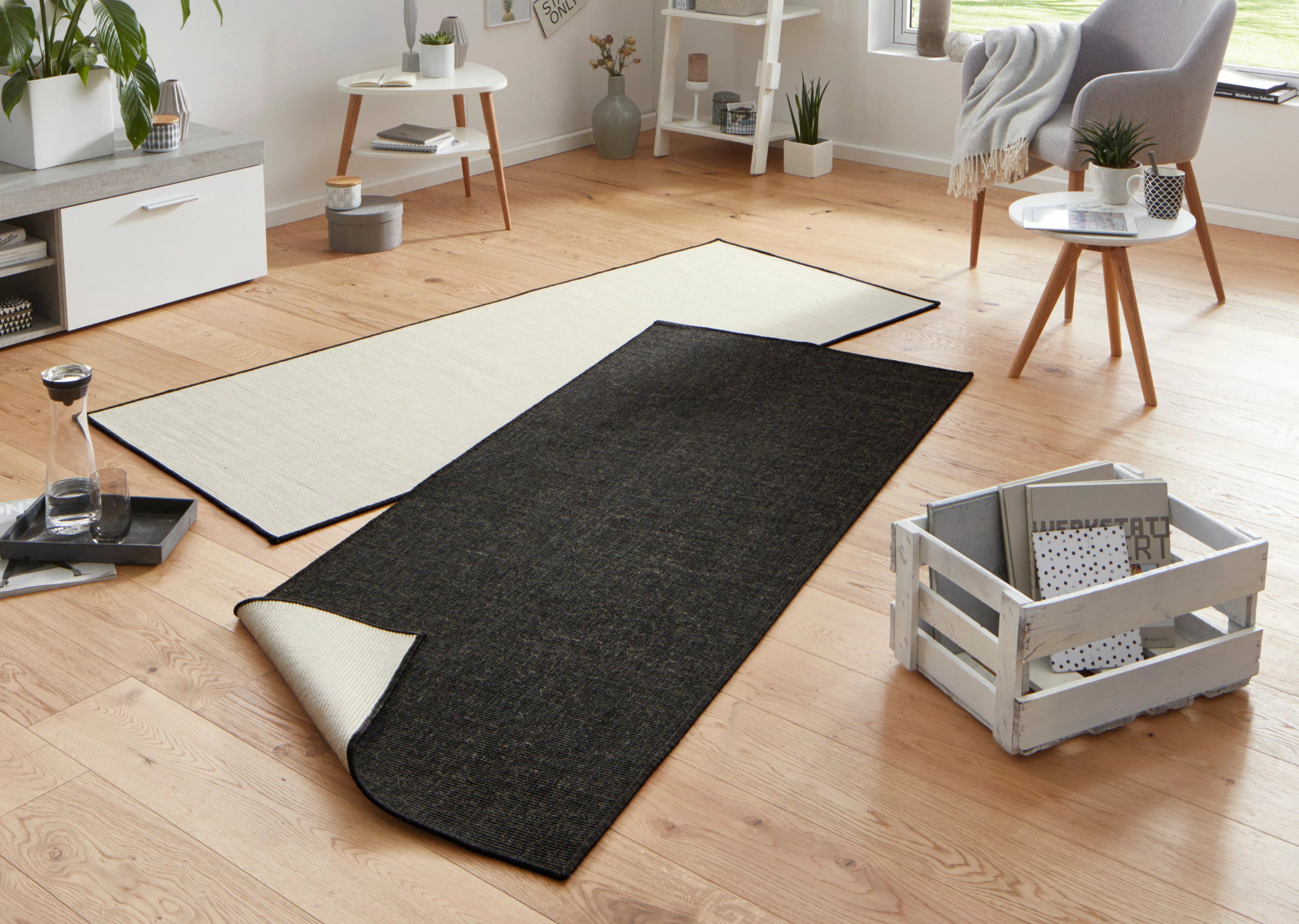 HANSE Home Teppich »Miami Wendeteppich«, rund, 5 mm Höhe, In-& Outdoor, Wet günstig online kaufen