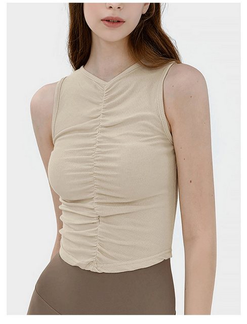 RUZU UG Blusentop Shirtbluse Ärmellose Weste Tragen lässige Pullover Damenb günstig online kaufen
