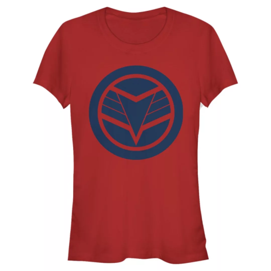 Marvel - The Falcon and the Winter Soldier - Falcon Blue Shield - Frauen T- günstig online kaufen