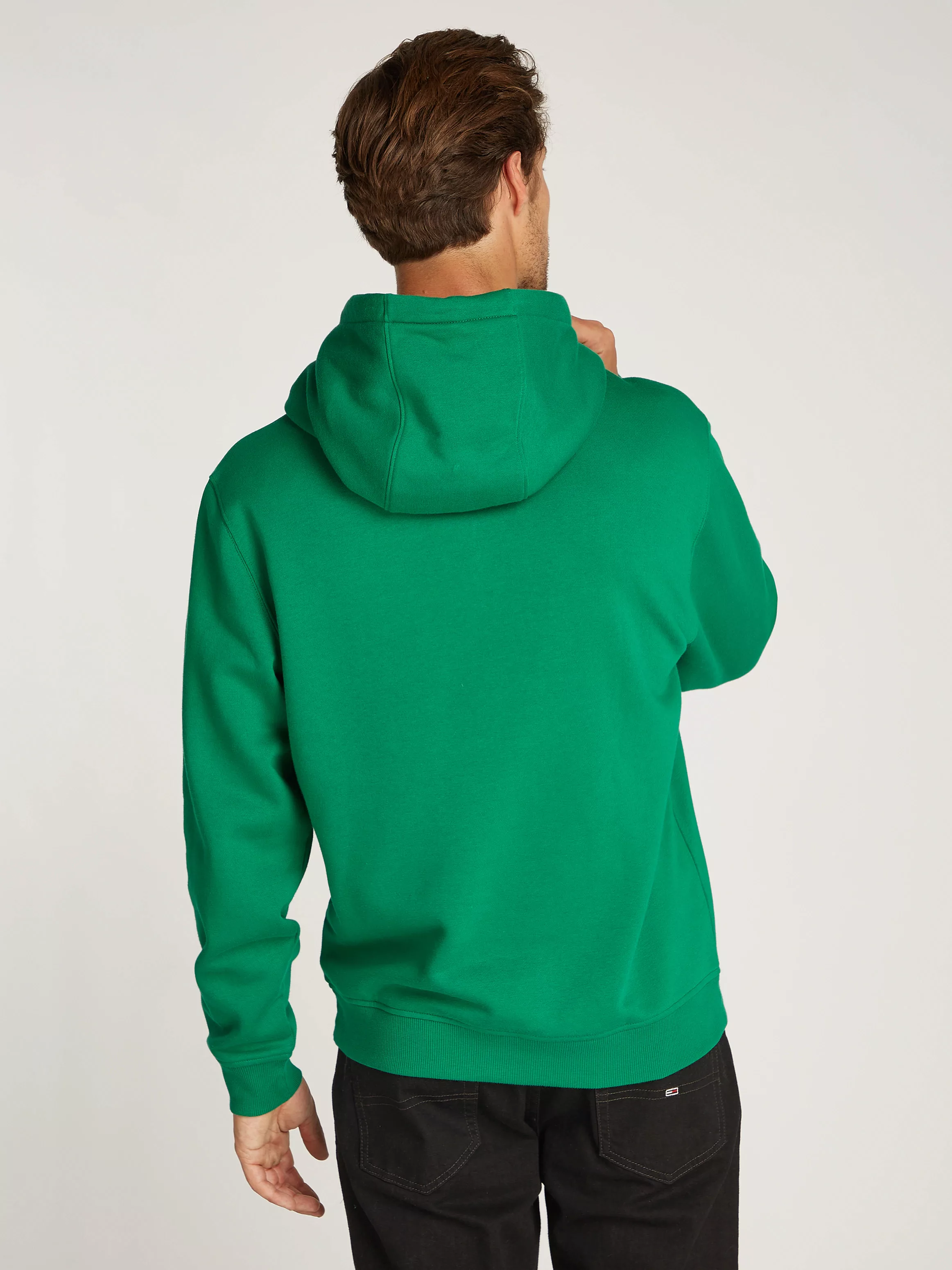 Tommy Jeans Kapuzensweatshirt TJM REG S FLAG HOODIE mit Logostickerei günstig online kaufen