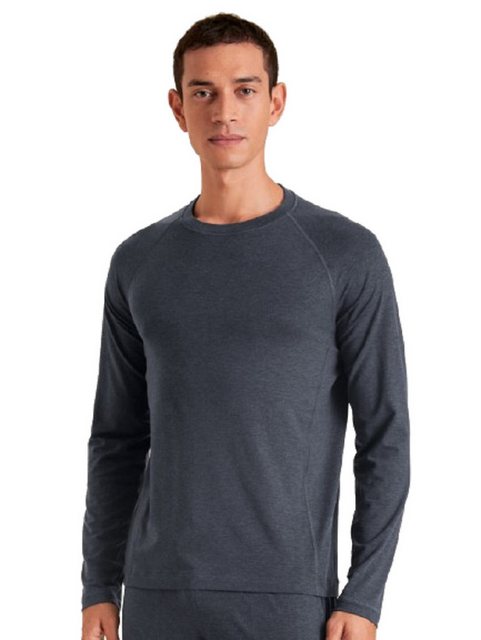 CALIDA Langarmshirt Calida Herren Shirt lang 15888 anthrazit (1 Stück, 1-tl günstig online kaufen