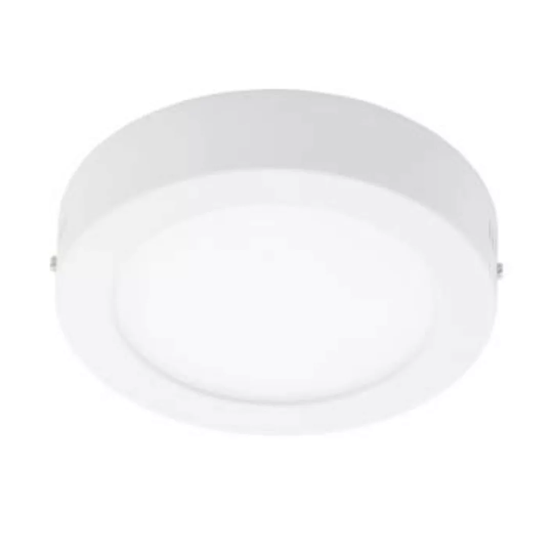 LED Deckenleuchte Fueva 1 Weiß Ø17cm günstig online kaufen