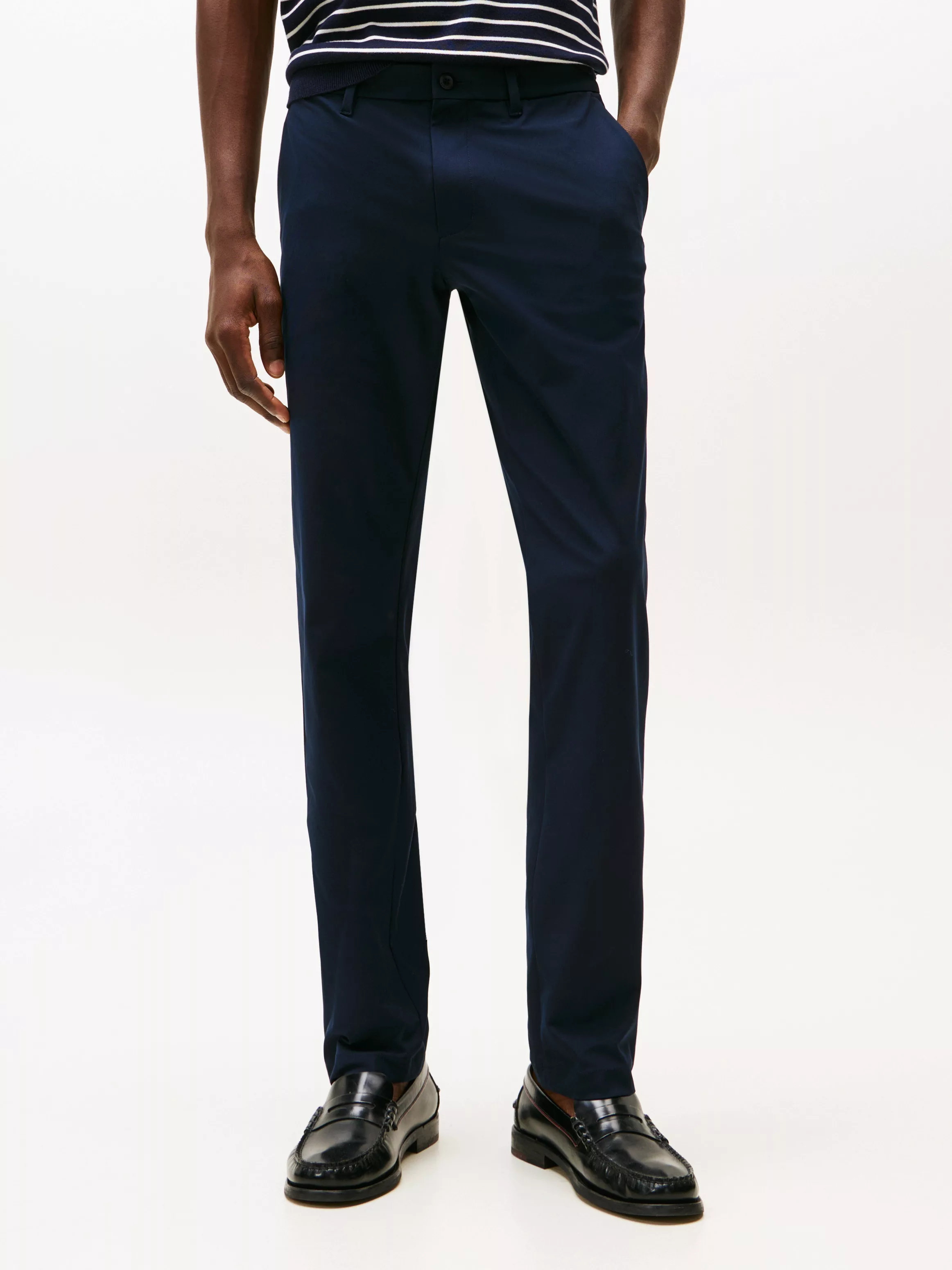 Tommy Hilfiger Chinohose "DENTON KNIT TECH", Straight Fit, Baumwollstretch günstig online kaufen
