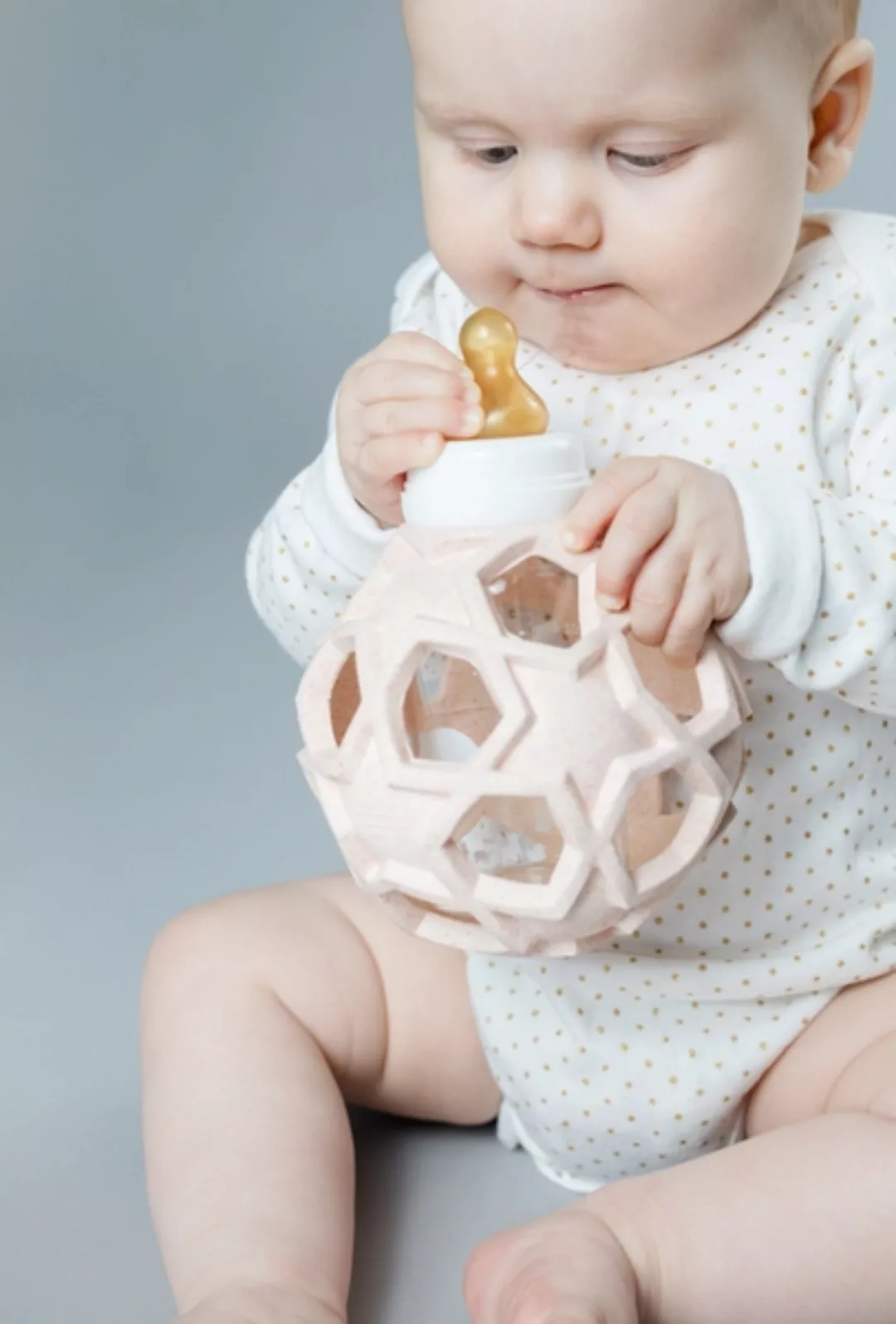 Hevea Baby Bottle - Babyfläschchen Aus Glas +Star Ball Upcycled - 3 Farben günstig online kaufen
