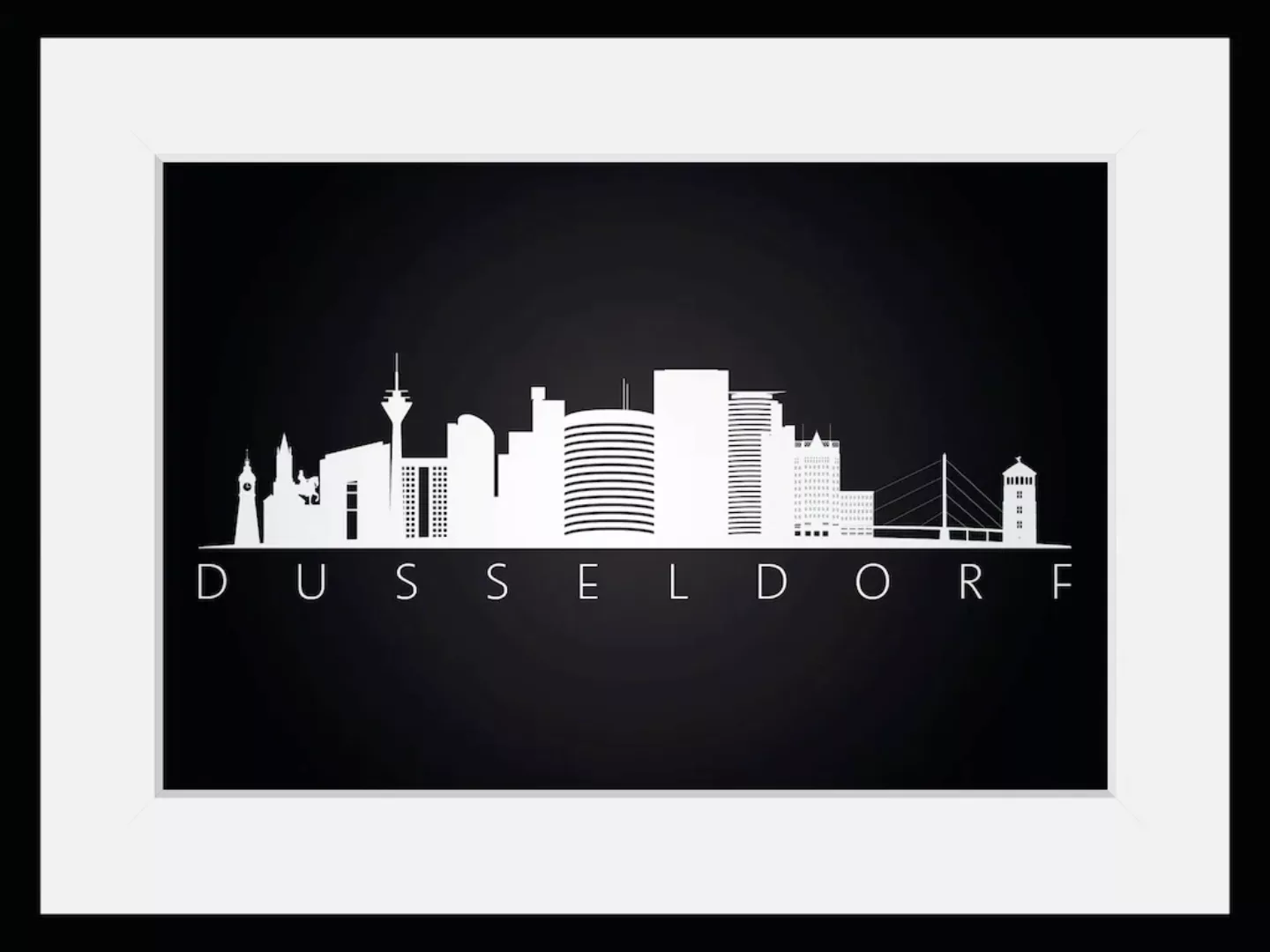 queence Bild »Düsseldorf Sehenswürdigkeiten«, Städte-Stadt-Deutschland-Gebä günstig online kaufen