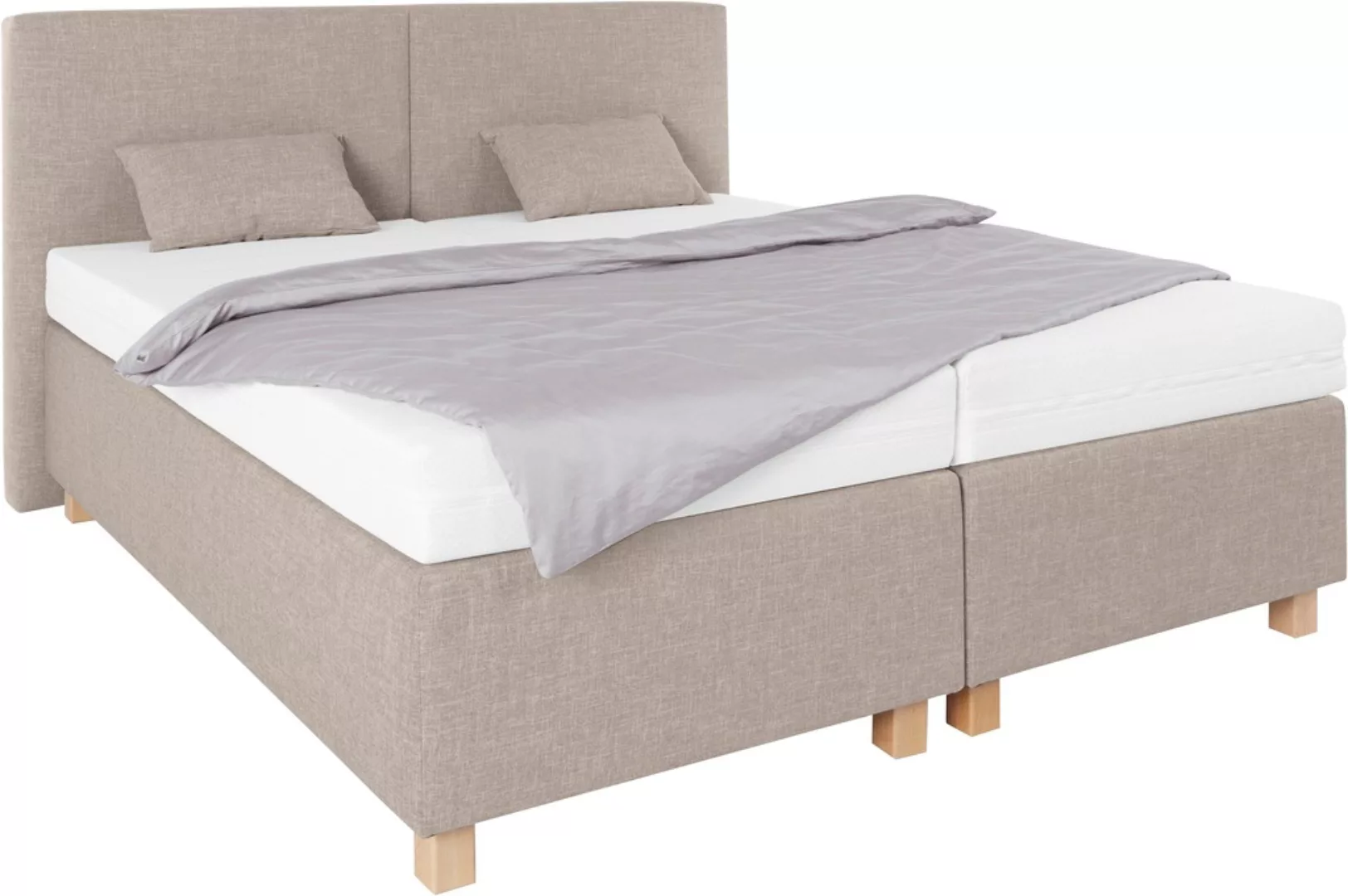Westfalia Schlafkomfort Boxspringbett, mit Knöpfen in Kristalloptik, wahlwe günstig online kaufen