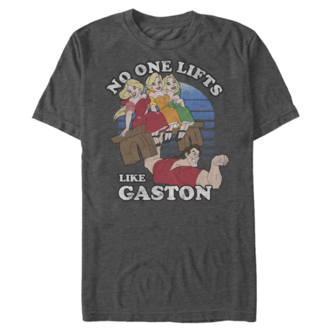 Disney - Die Schöne und das Biest - Gaston Bench Max - Männer T-Shirt günstig online kaufen