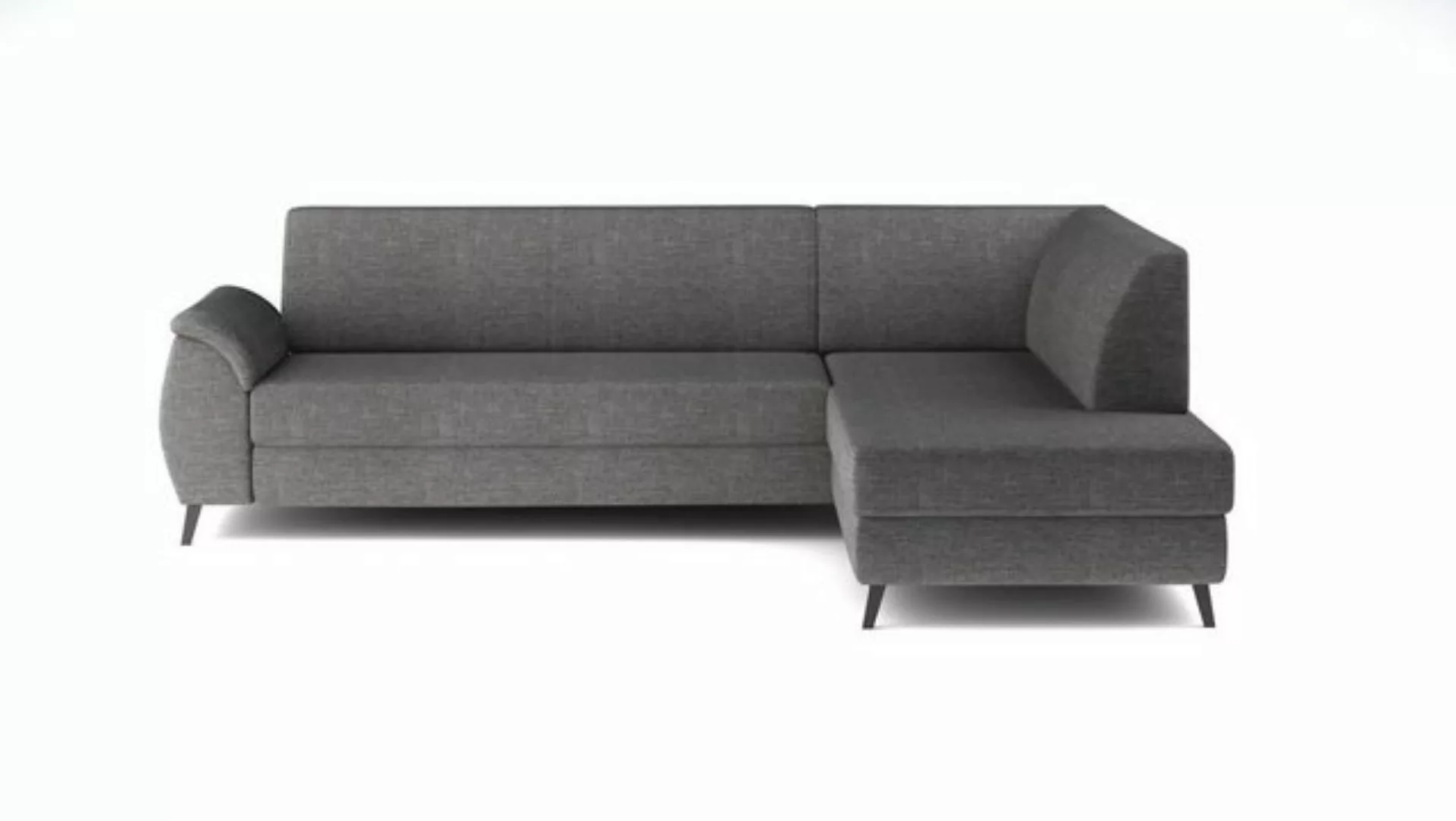 JVmoebel Ecksofa Graue Wohnlandschaft Ecke Ecksofa L-Form Sofa Couch Polste günstig online kaufen