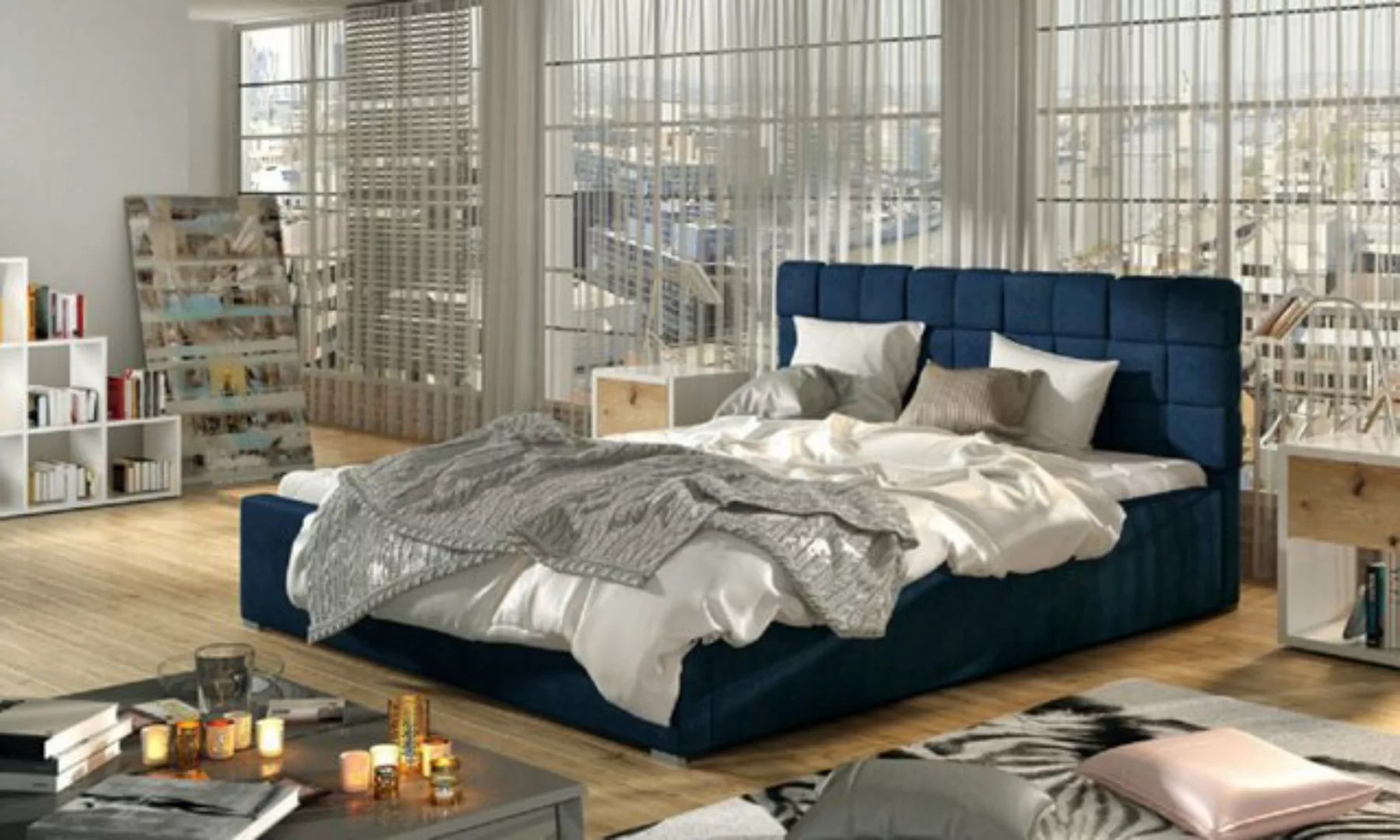 ROYAL24_MARKT Boxspringbett - Perfekte Gemütlichkeit : Luxuriöses Bett für günstig online kaufen