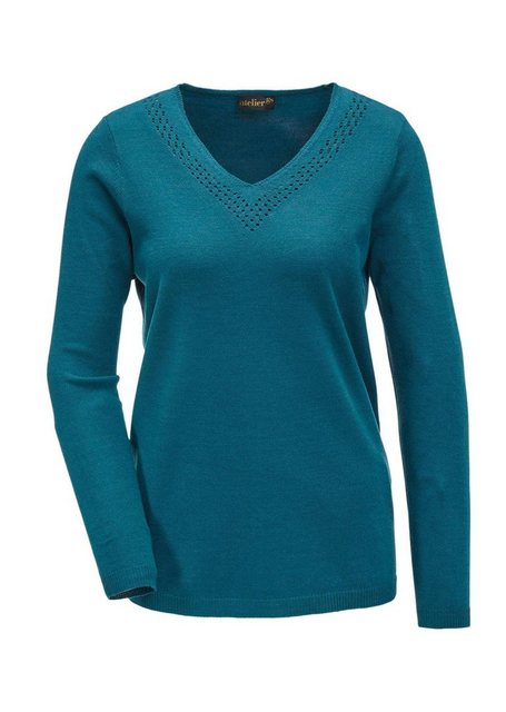 GOLDNER Strickpullover Kurzgröße: günstig online kaufen