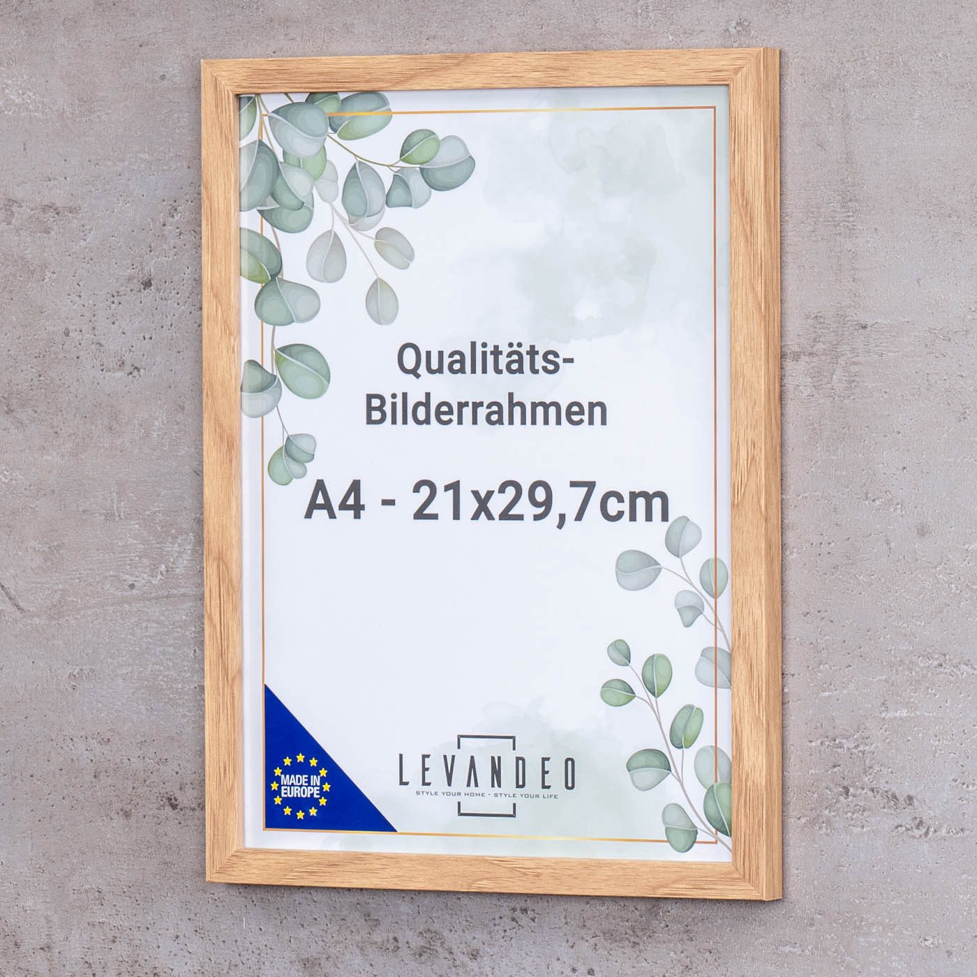 Levandeo® Bilderrahmen, 2er Set A4 Bilderrahmen günstig online kaufen