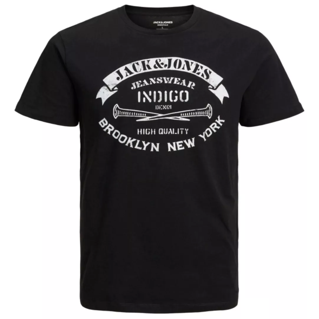 Jack & Jones Print-Shirt XXL Jack & Jones T-Shirt mit Druck in navy günstig online kaufen