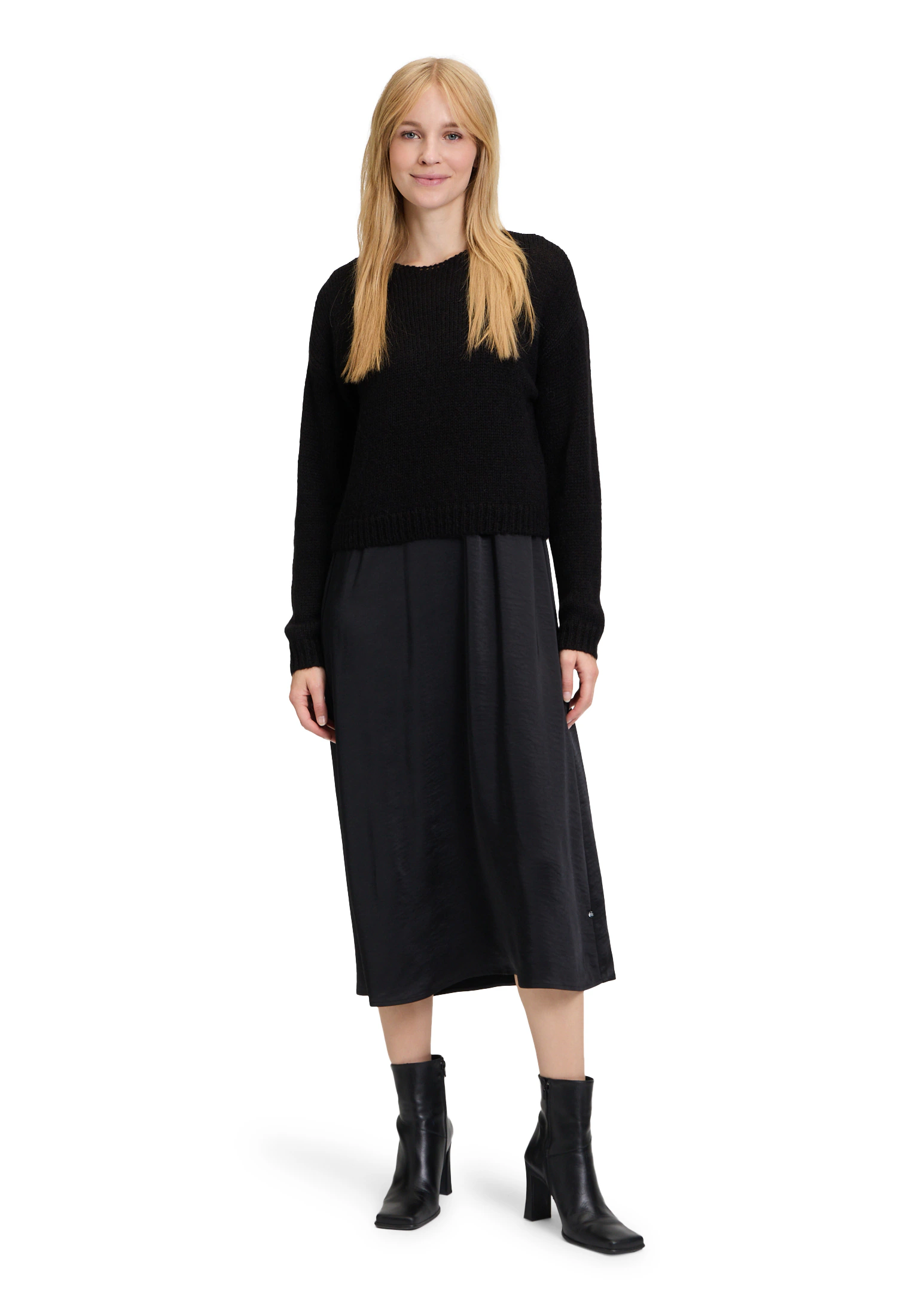 Vera Mont Druckkleid "Vera Mont Damen Casual-Kleid zweiteilig", Materialmix günstig online kaufen