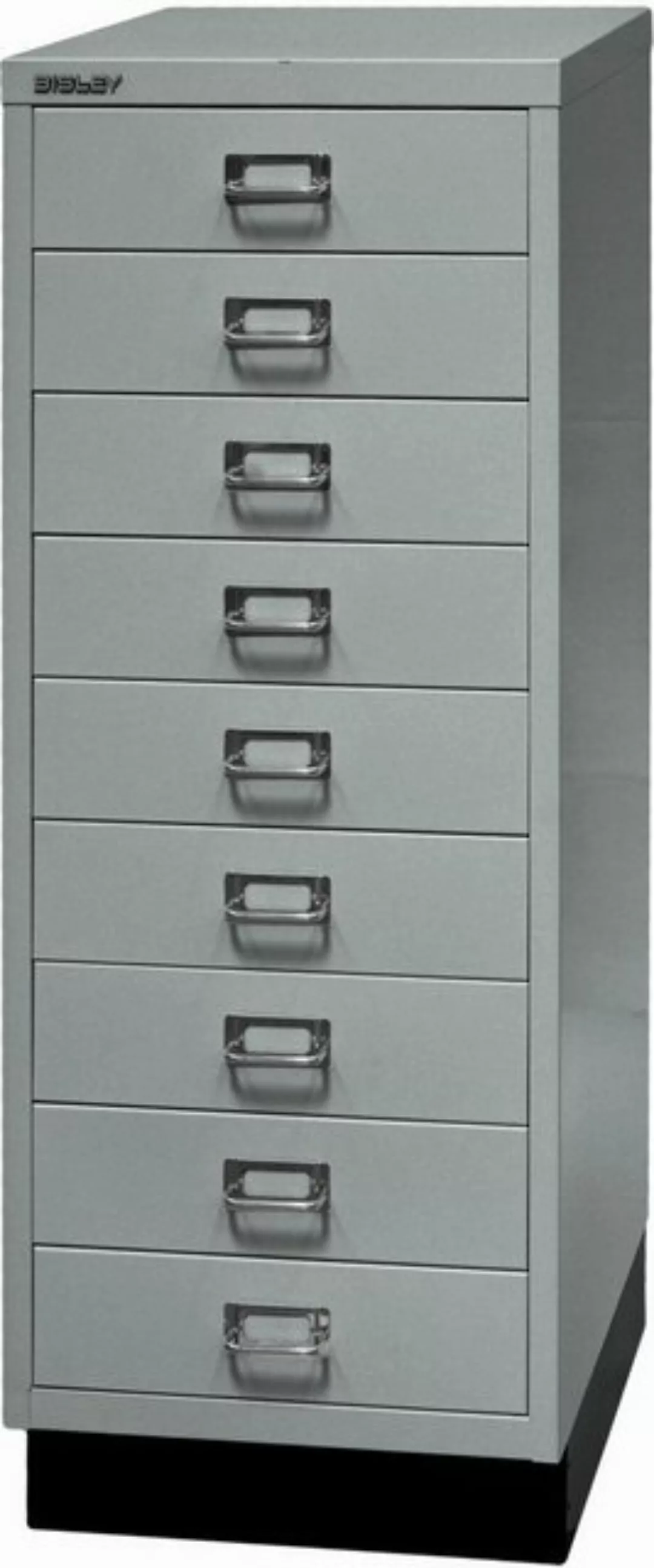 Bisley Aktenschrank Schubladenschrank MultiDrawer 39er Serie Sockel A3 9 Sc günstig online kaufen