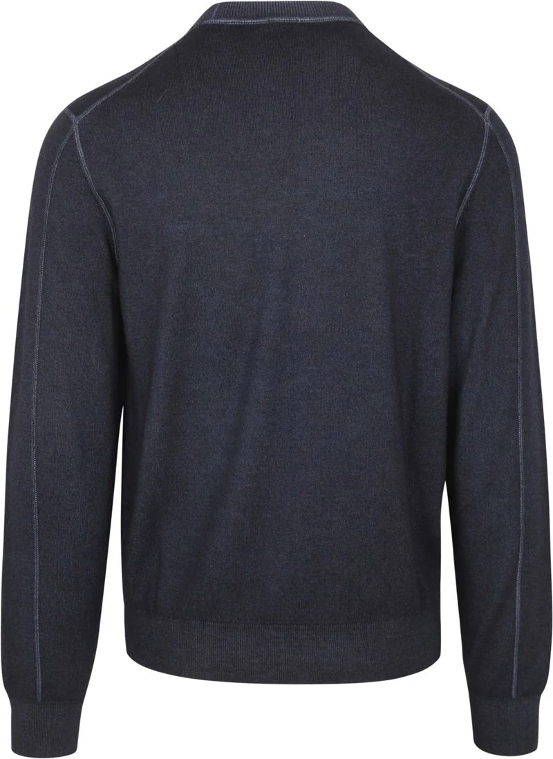 BOSS Pullover Astefano Wolle Navy - Größe L günstig online kaufen