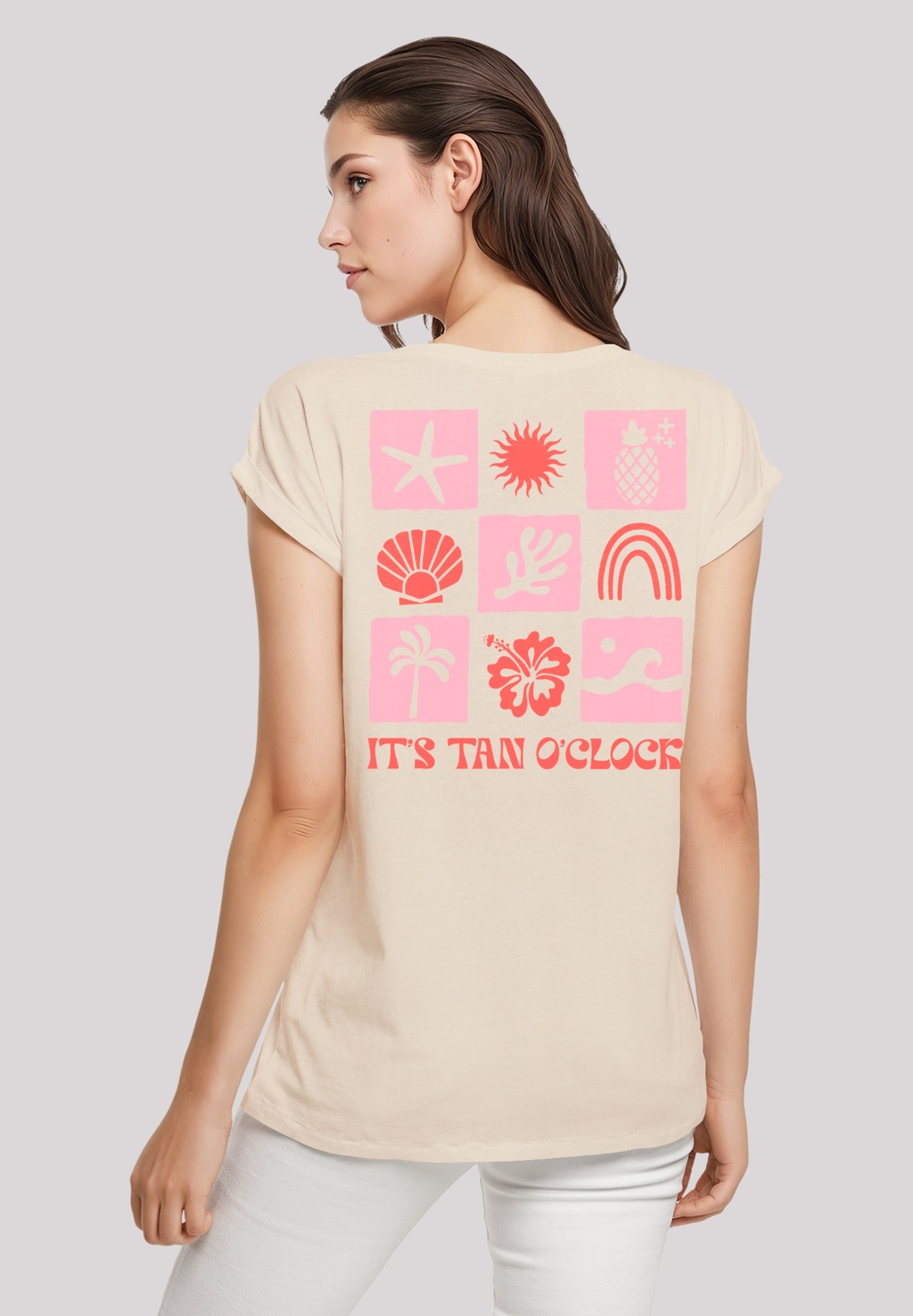 F4NT4STIC T-Shirt "Its Tan O Clock", Premium Qualität günstig online kaufen