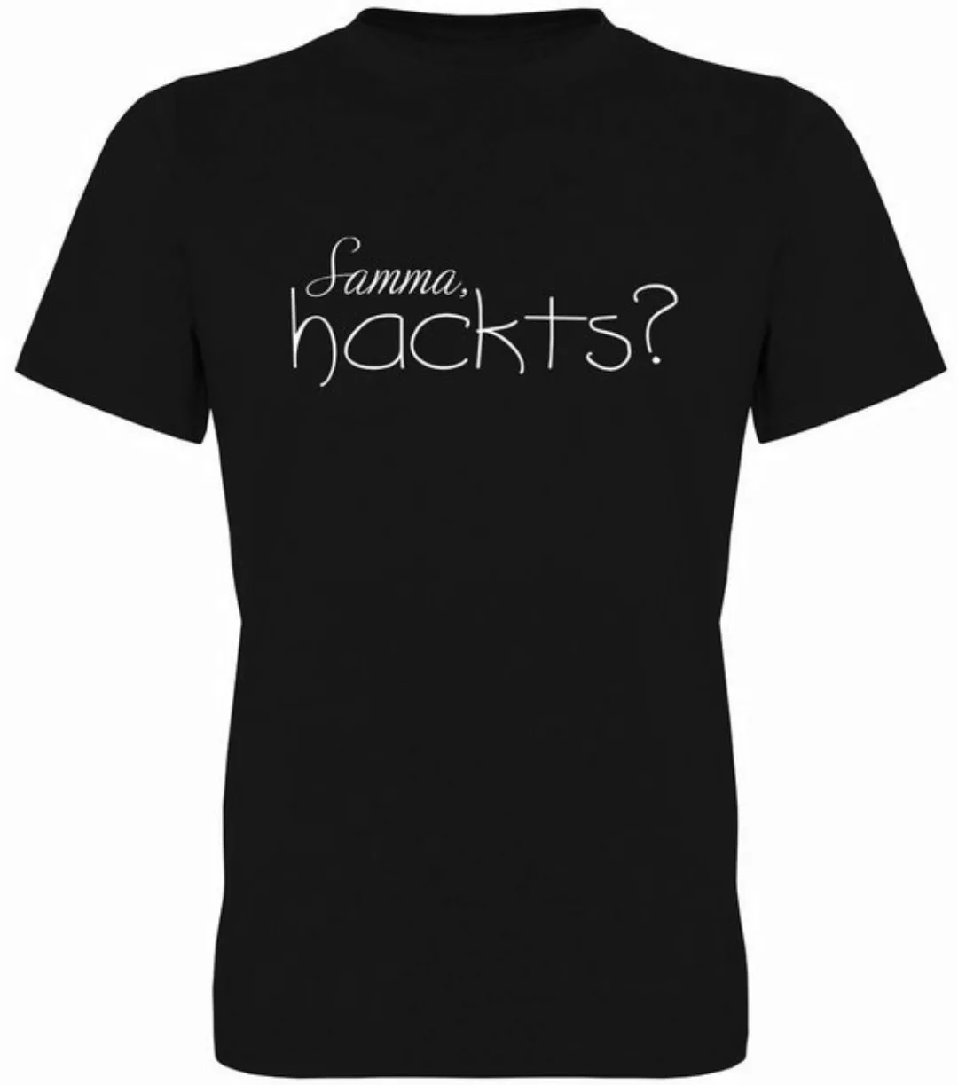 G-graphics T-Shirt Samma, hackts? Herren T-Shirt, mit Frontprint, mit Spruc günstig online kaufen