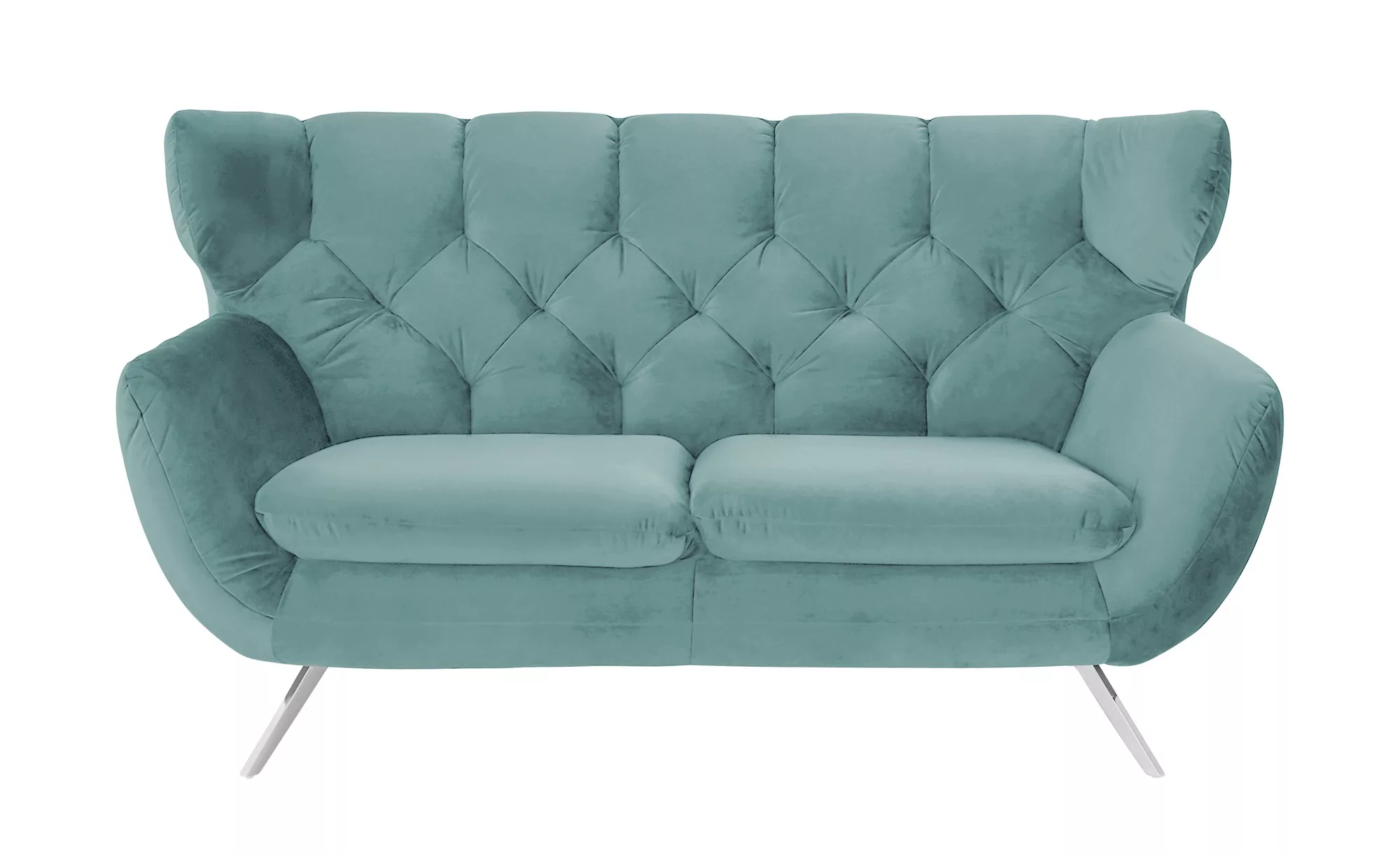 pop Sofa  Caldara - blau - 175 cm - 94 cm - 95 cm - Polstermöbel > Sofas > günstig online kaufen