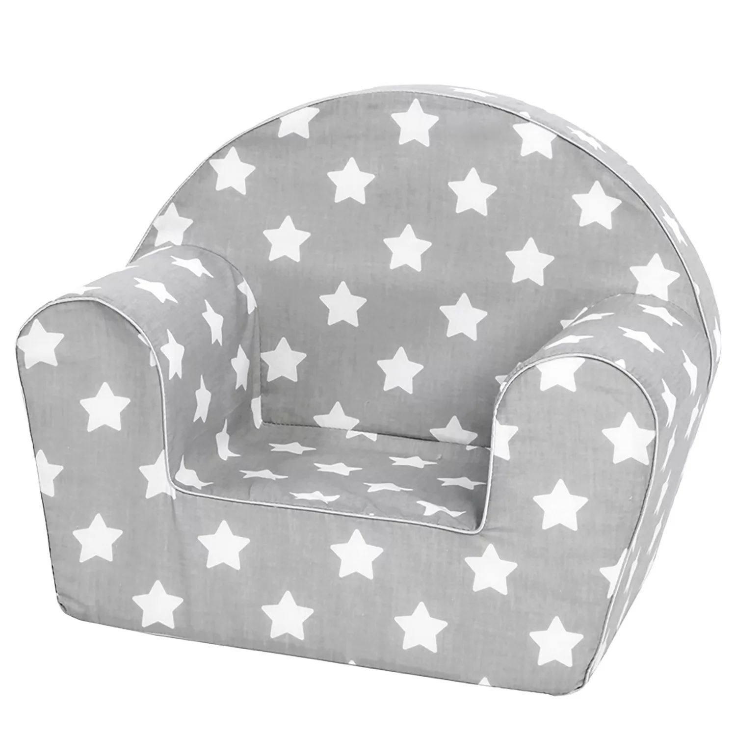 Knorrtoys® Sessel »Grey White Stars« günstig online kaufen