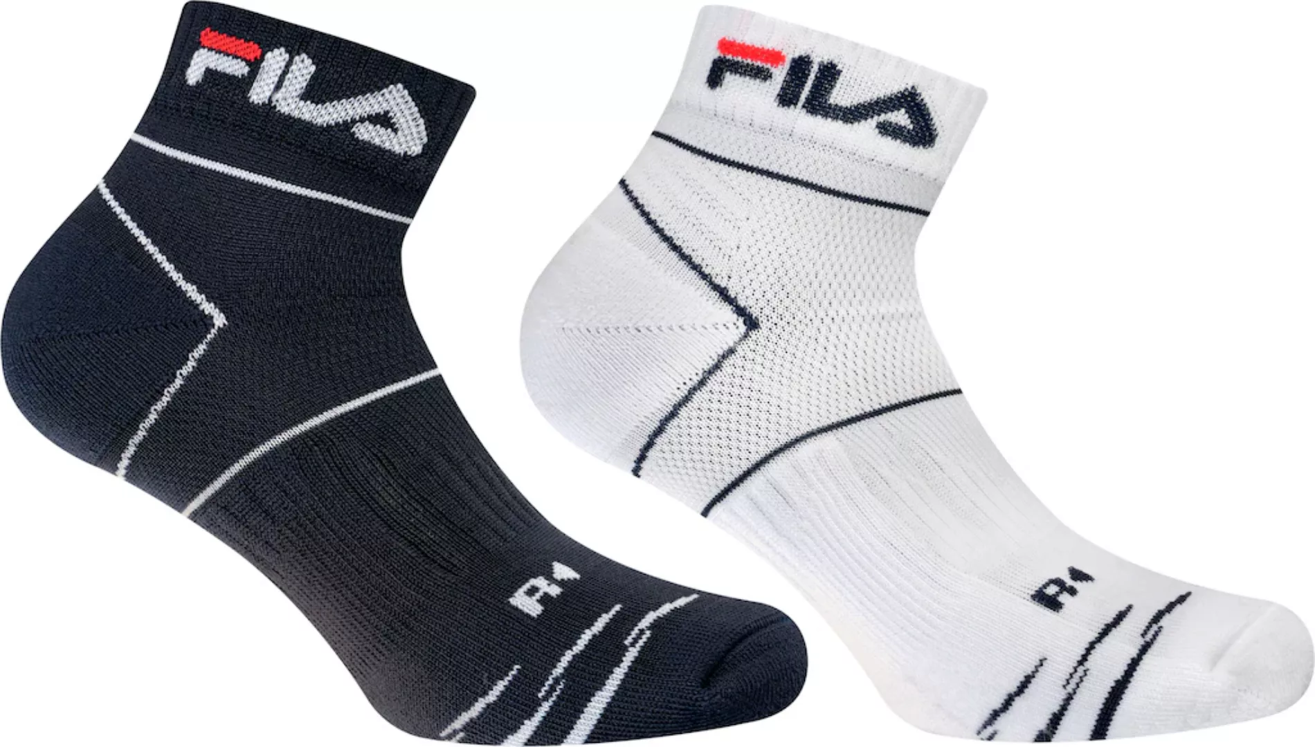 Fila Kurzsocken, (2er Pack), mit Logoschriftzug günstig online kaufen