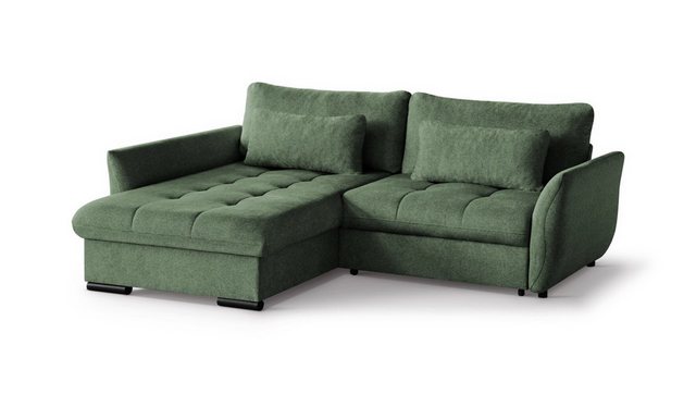 MOEBLO Ecksofa CORFU, mit Schlaffunktion und Stauraum – Komfortabel, Modern günstig online kaufen