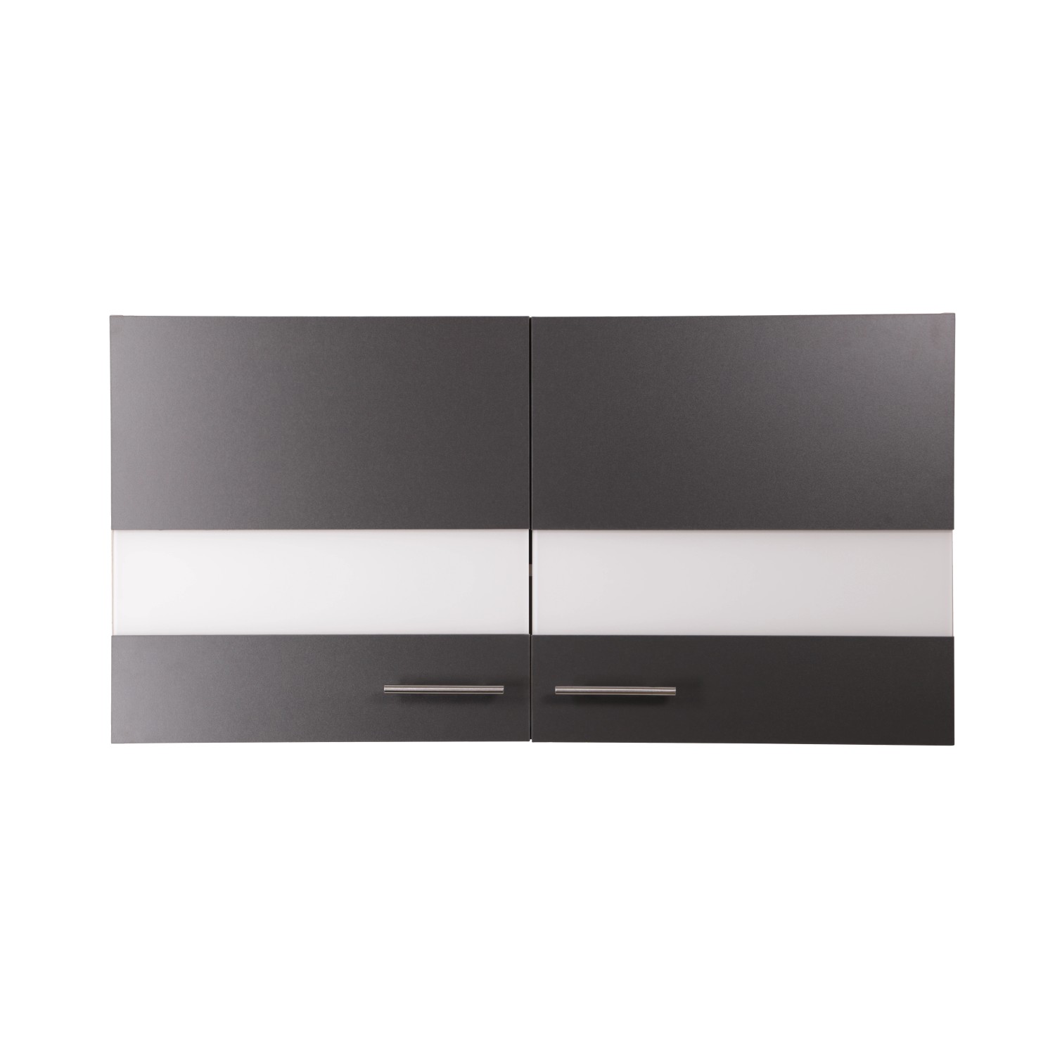 Respekta Oberschrank Merle 110 cm Grau günstig online kaufen
