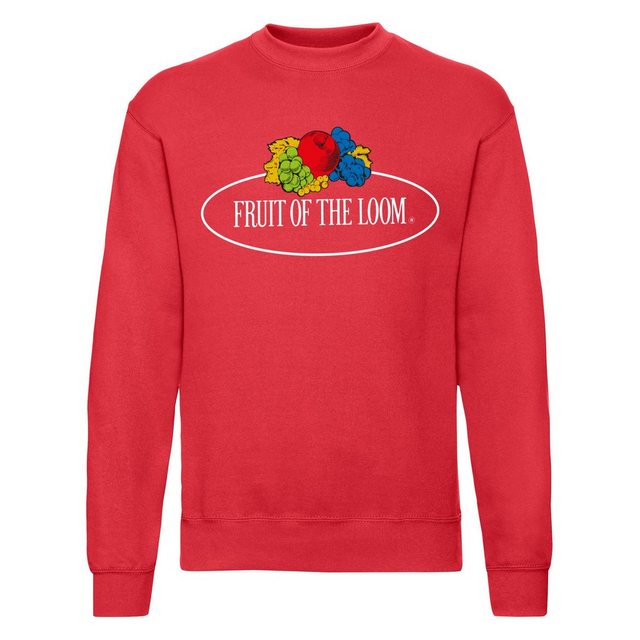 Fruit of the Loom Sweatshirt Fruit of the Loom Sweatshirt mit Vintage-Logo günstig online kaufen