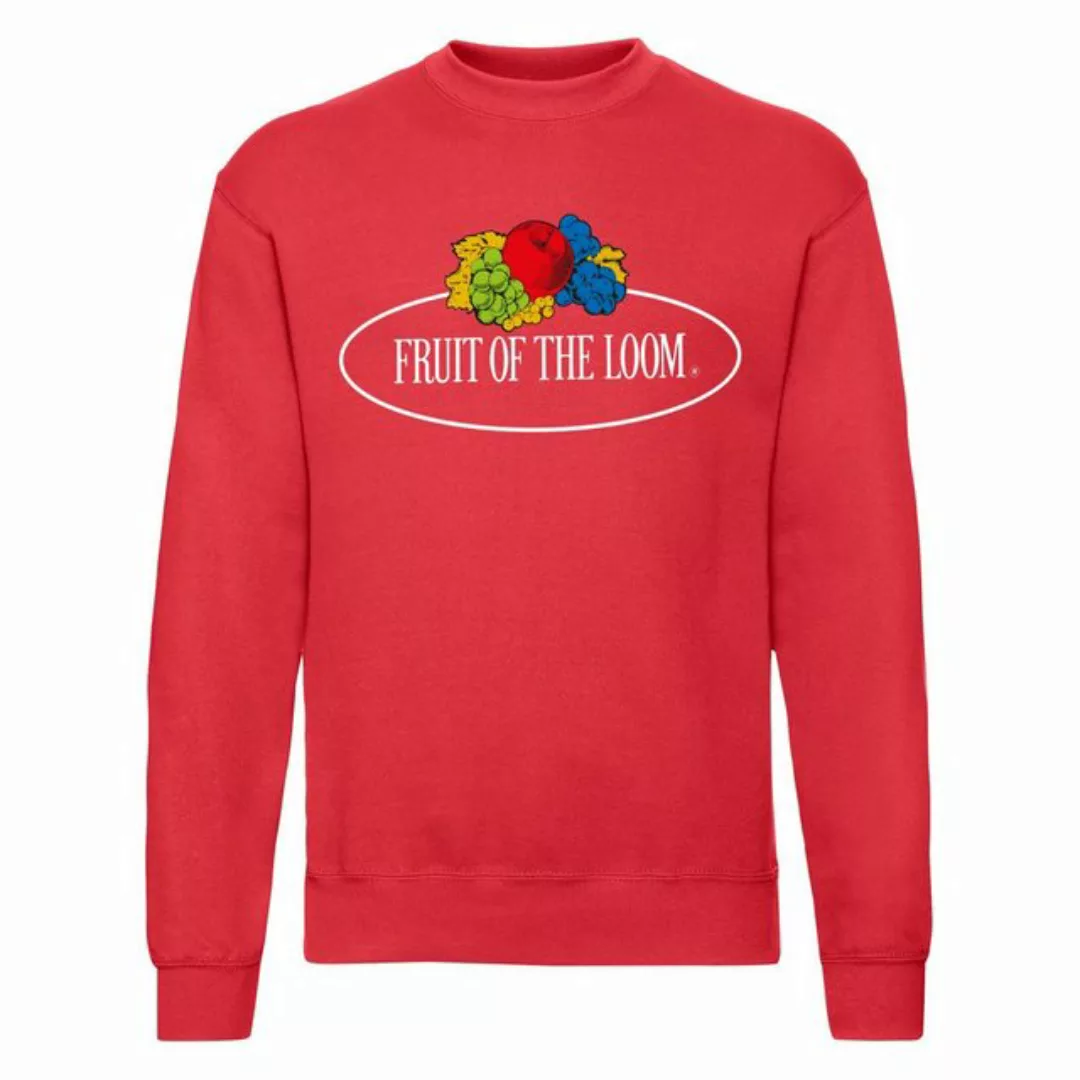 Fruit of the Loom Sweatshirt Sweatshirt mit Vintage-Logo günstig online kaufen