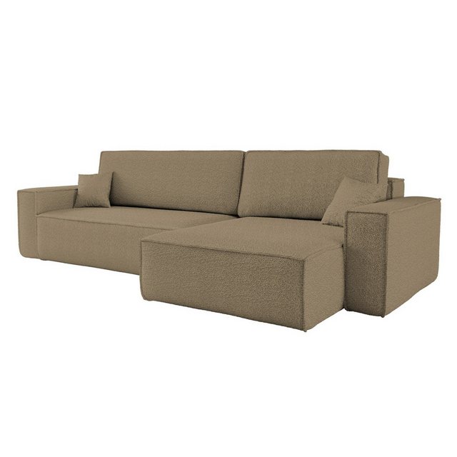 Kaiser Möbel Ecksofa mit schlaffunktion und bettkasten, BEST XL stoff Poso günstig online kaufen