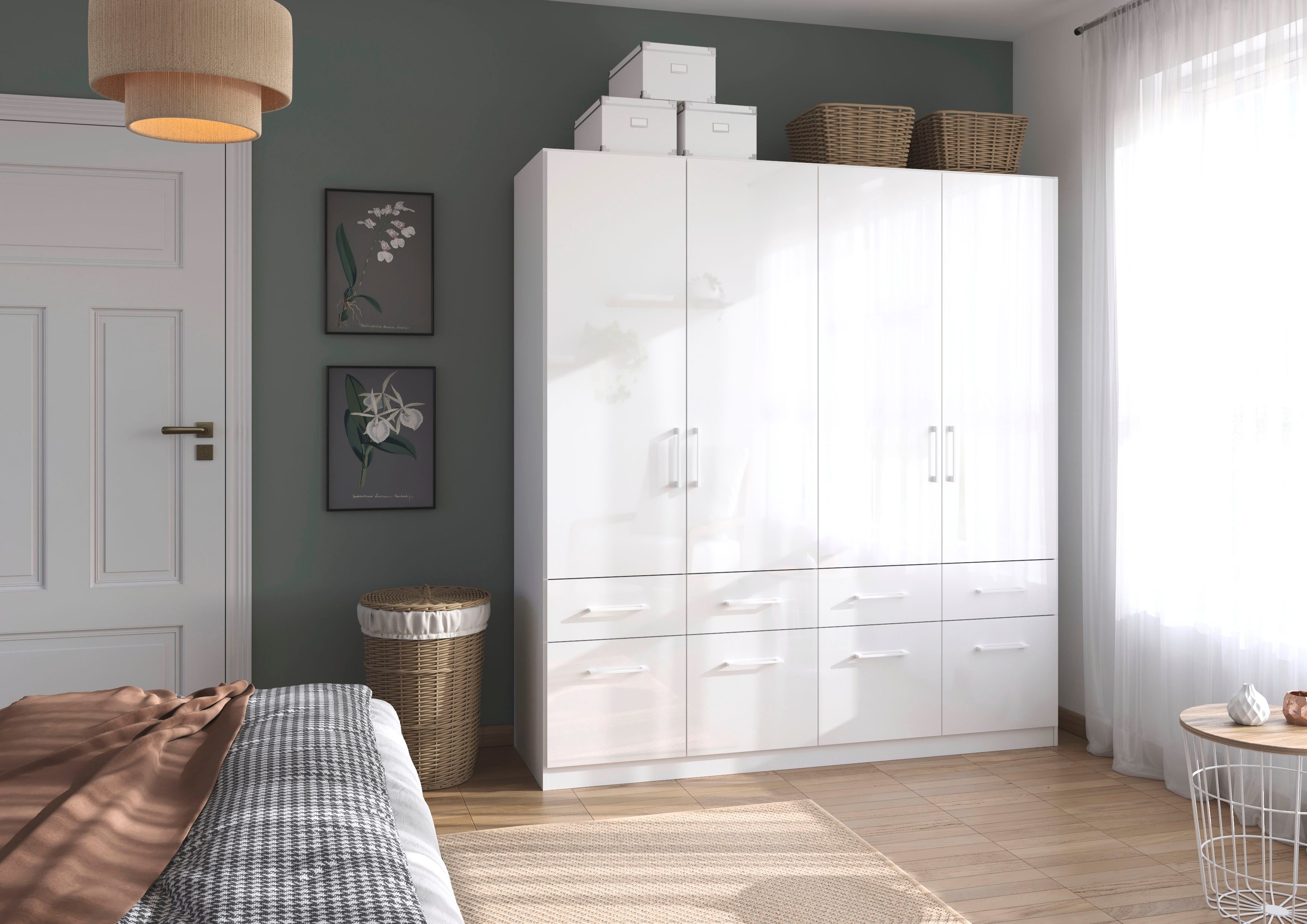 rauch Drehtürenschrank "Kleiderschrank Schrank Garderobe Schlafzimmerschran günstig online kaufen
