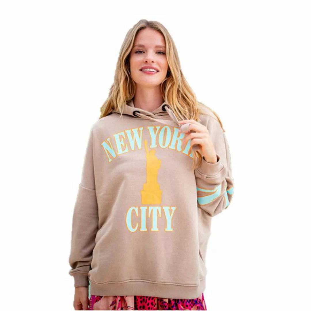 Miss Goodlife Hoodie Miss Goodlife Hoodie MG11470, New York, sand günstig online kaufen