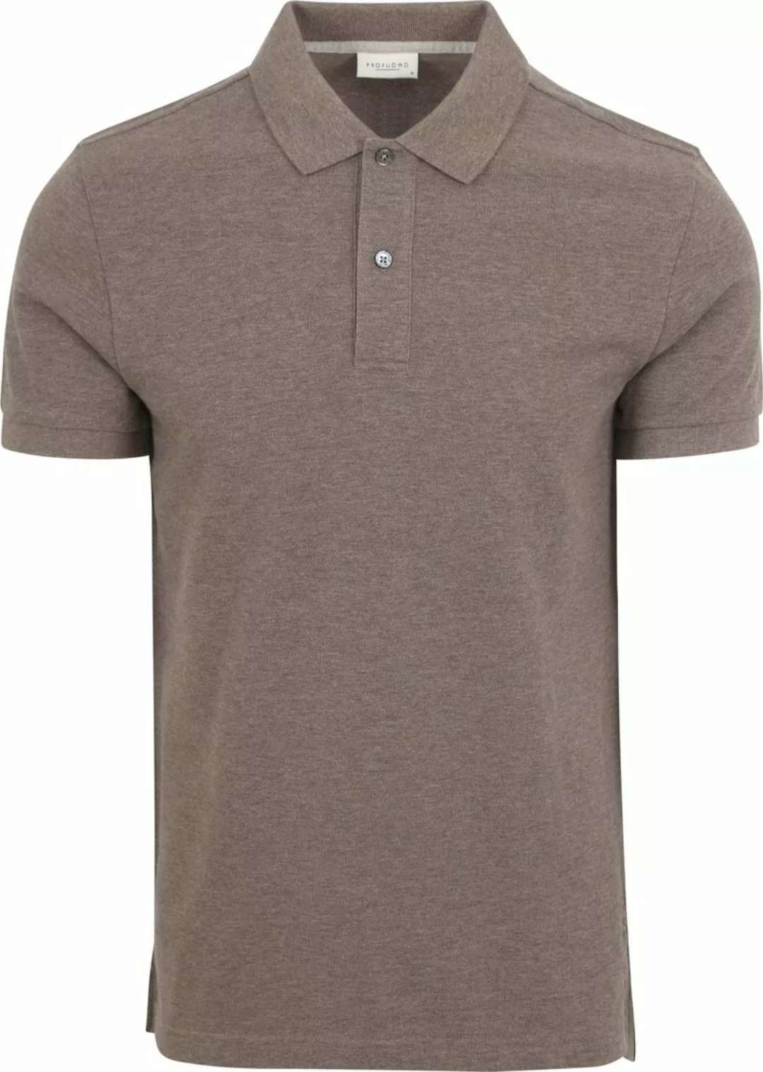 Profuomo Piqué Poloshirt Taupe - Größe XXL günstig online kaufen