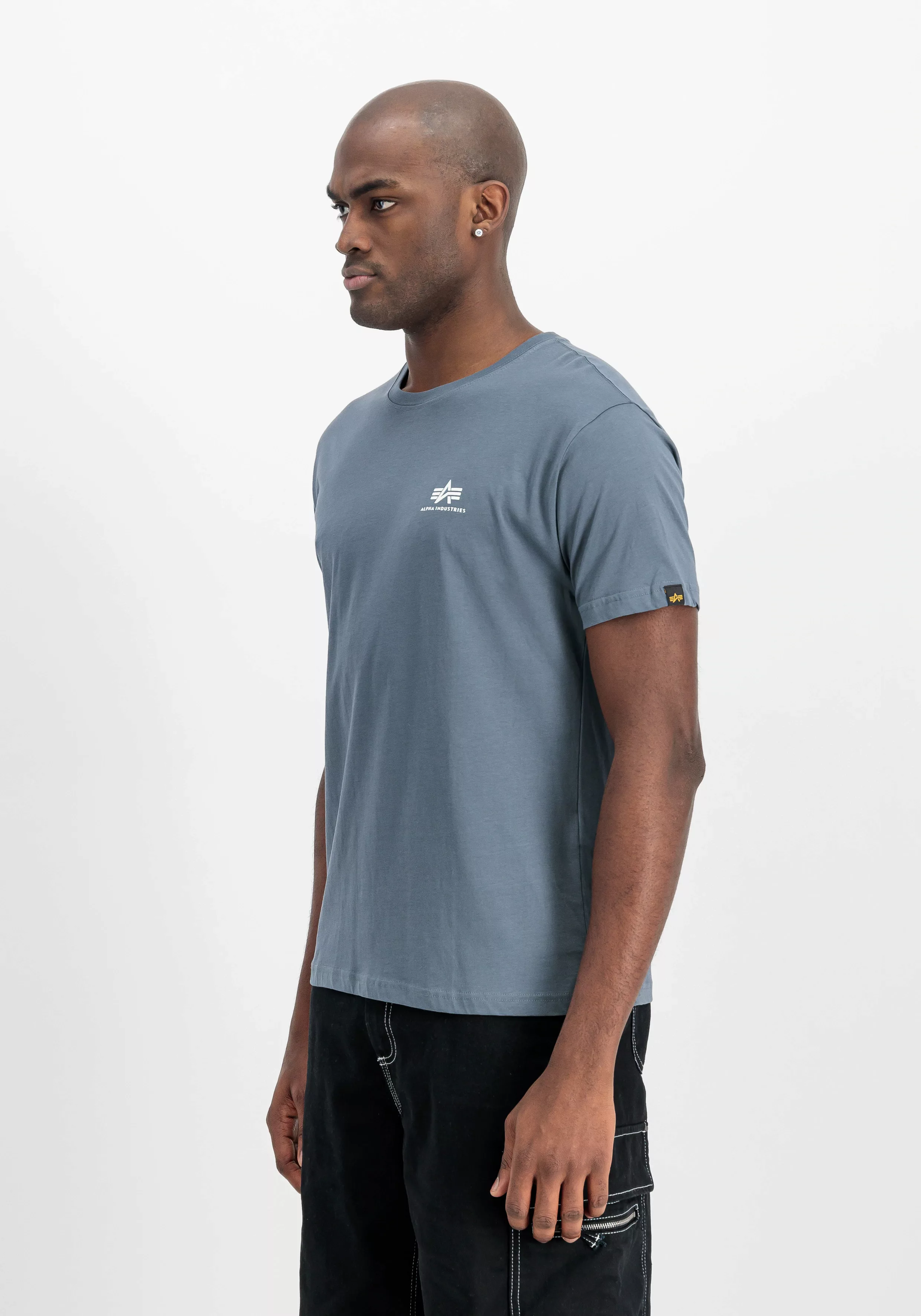 Alpha Industries Rundhalsshirt "BASIC T SMALL LOGO" günstig online kaufen
