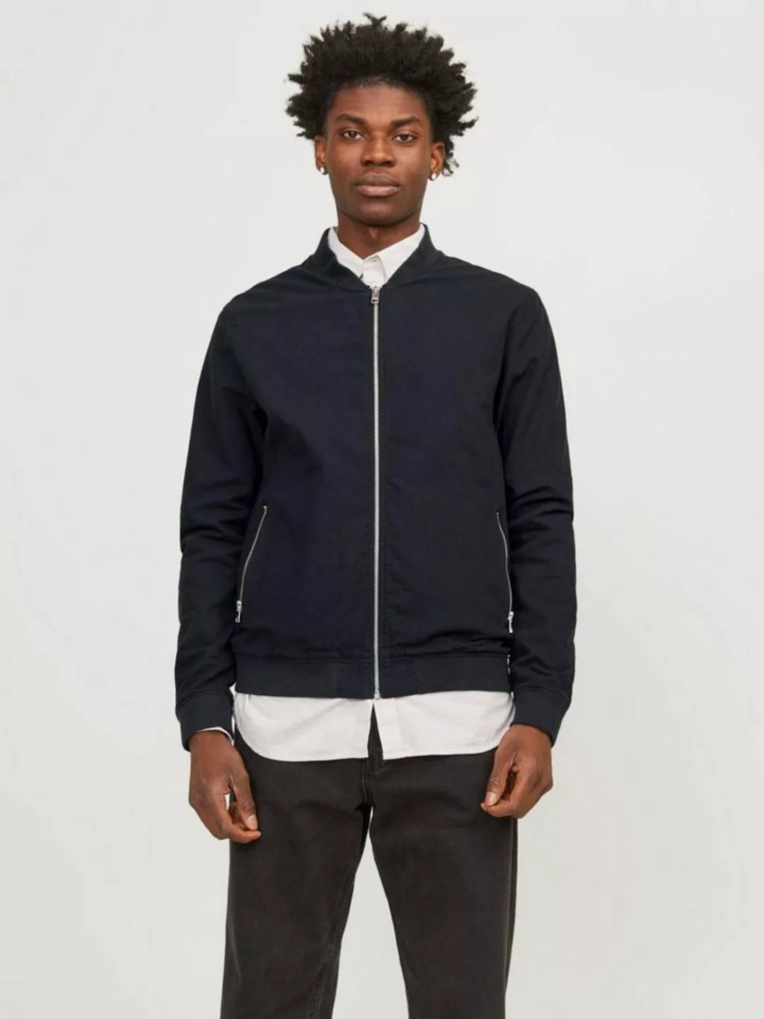 Jack & Jones Bomberjacke JJESUMMER LINEN BOMBER SN günstig online kaufen