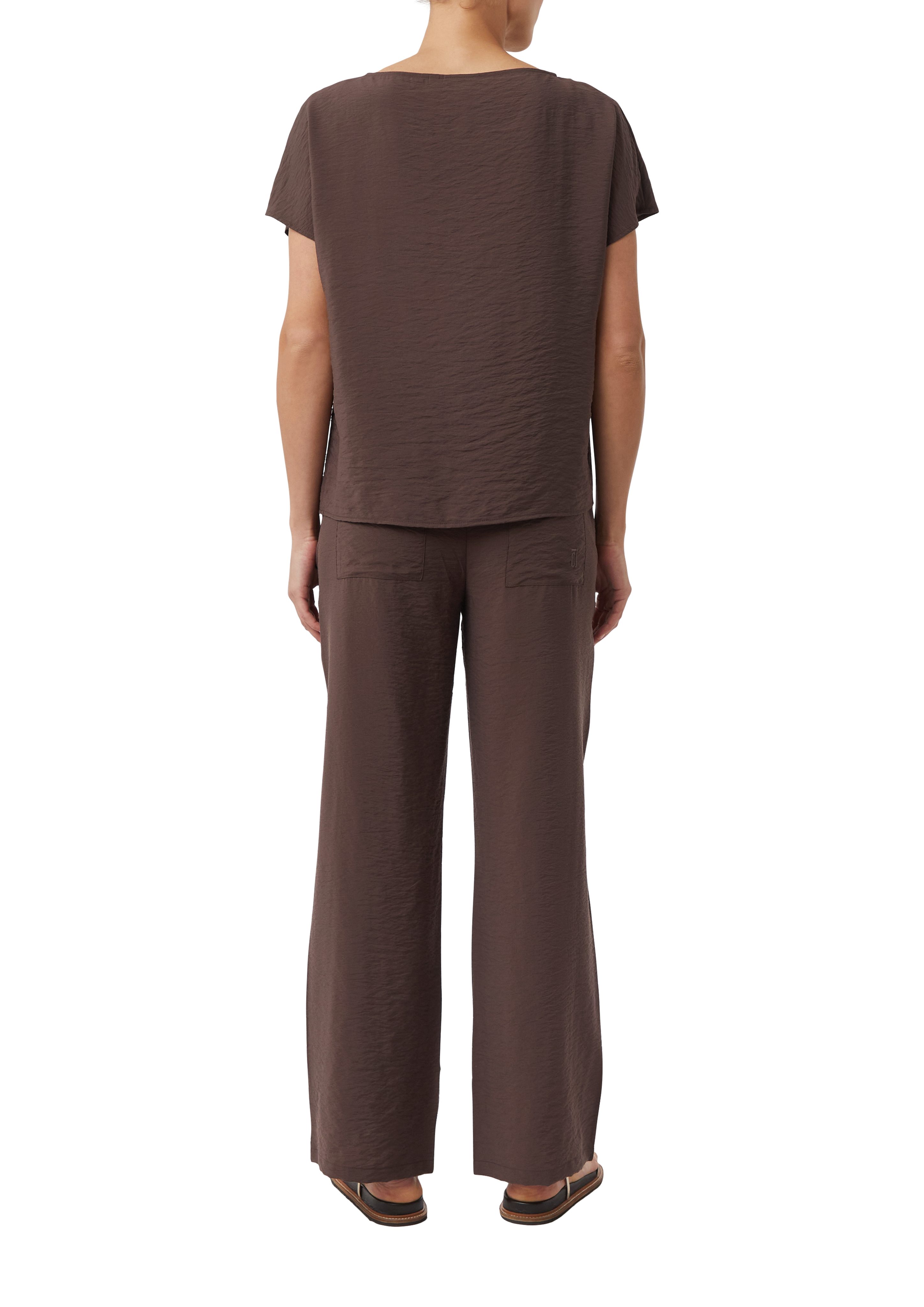 comma casual identity Kurzarmbluse Kurzärmeliges Blusenshirt günstig online kaufen