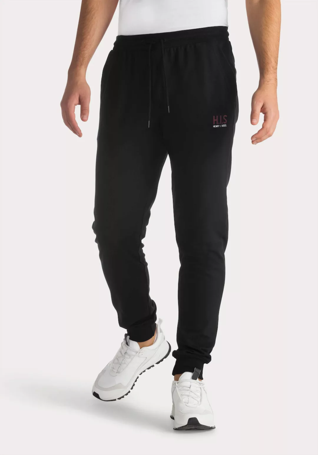 H.I.S Sweathose, Jogginghose mit kleinem Logodruck günstig online kaufen