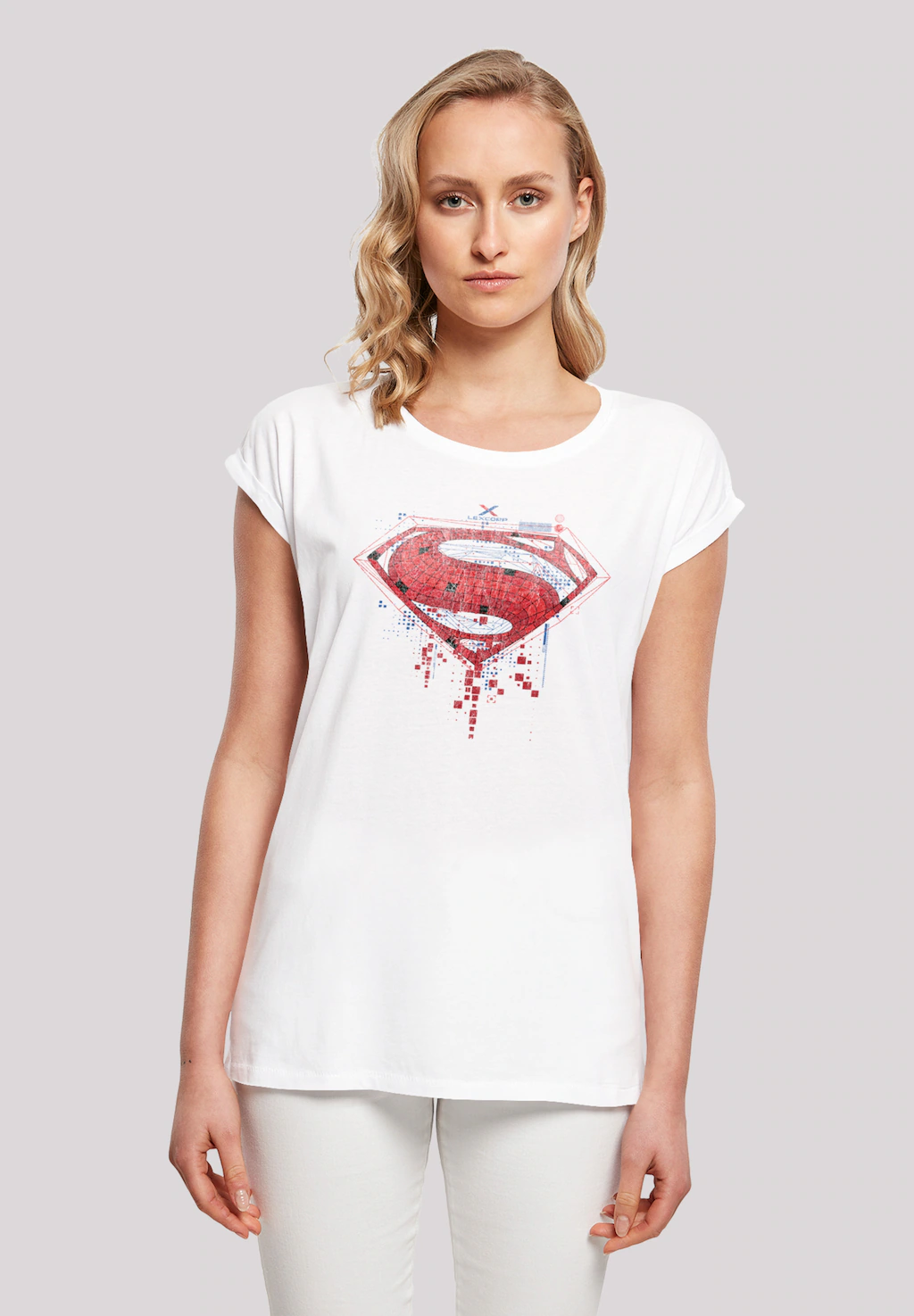 F4NT4STIC T-Shirt "DC Comis Superhelden Superman Geo Logo", Print günstig online kaufen