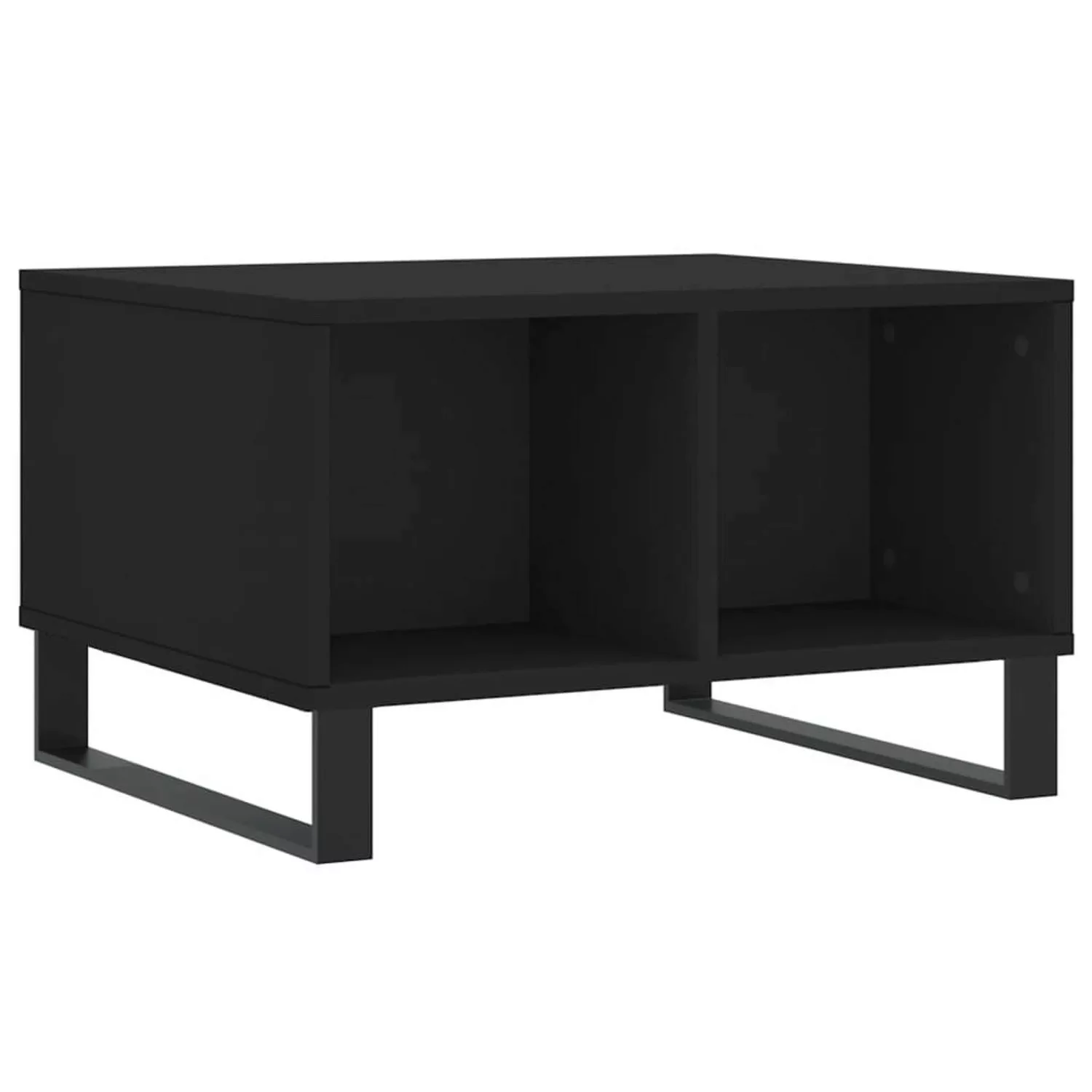 vidaXL Couchtisch Schwarz 60x50x36,5 cm Holzwerkstoff Modell 2 günstig online kaufen