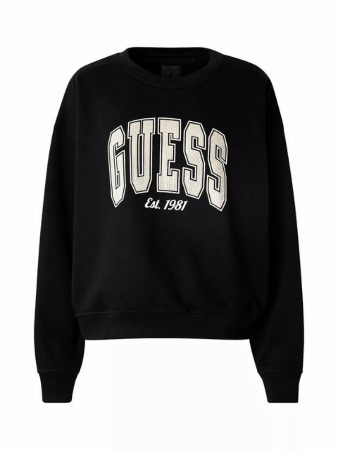 Guess Sweatshirt (1-tlg) Ziersteine günstig online kaufen