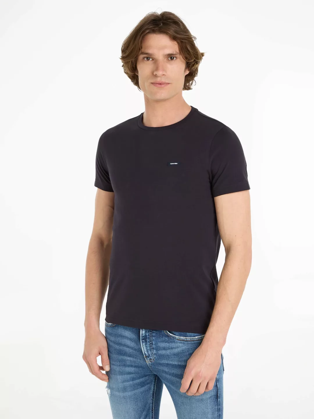 Calvin Klein T-Shirt "STRETCH SLIM FIT T-SHIRT" günstig online kaufen