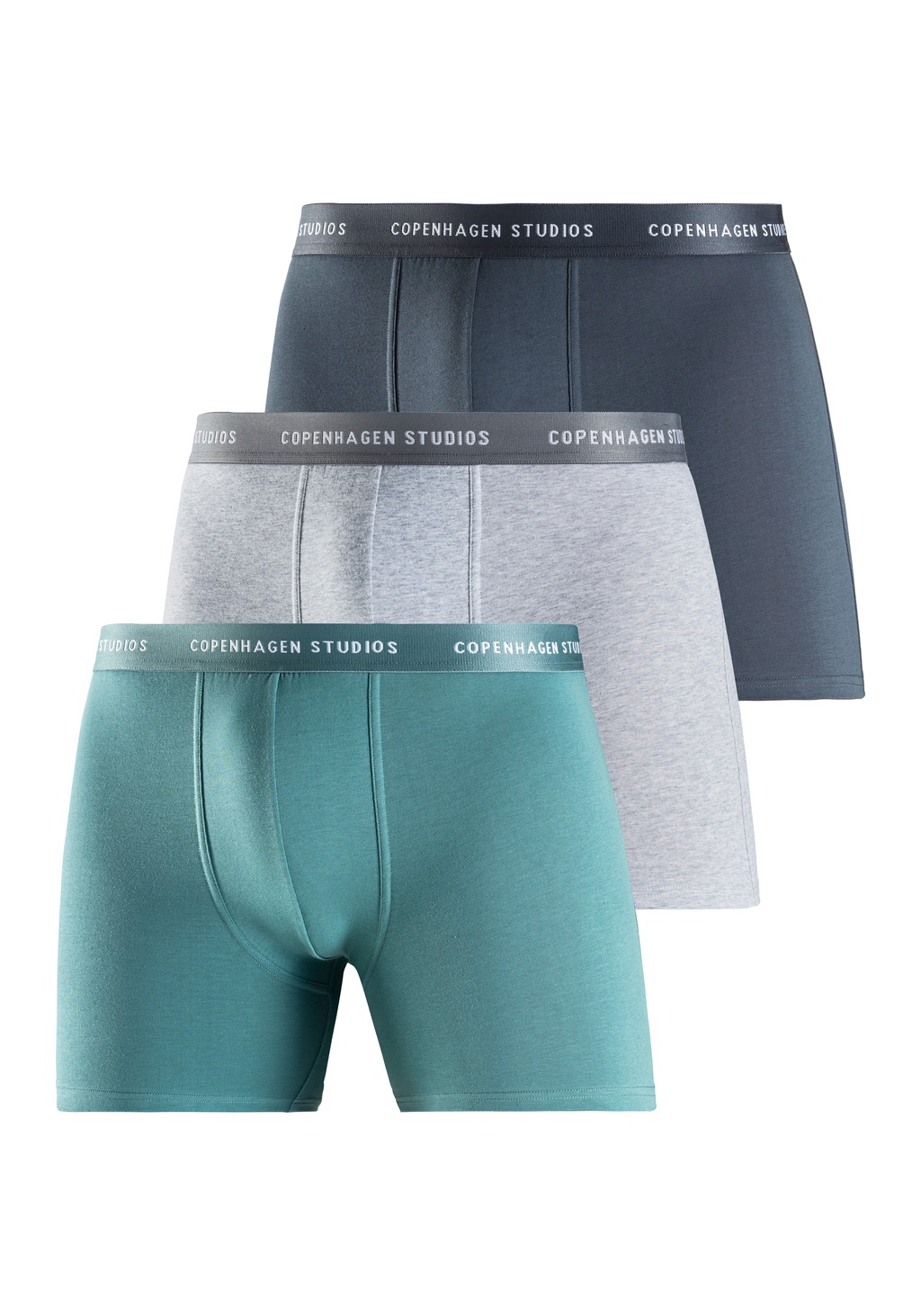 Copenhagen Studios Langer Boxer "Boxershorts für Herren", (3 St.), mit läng günstig online kaufen