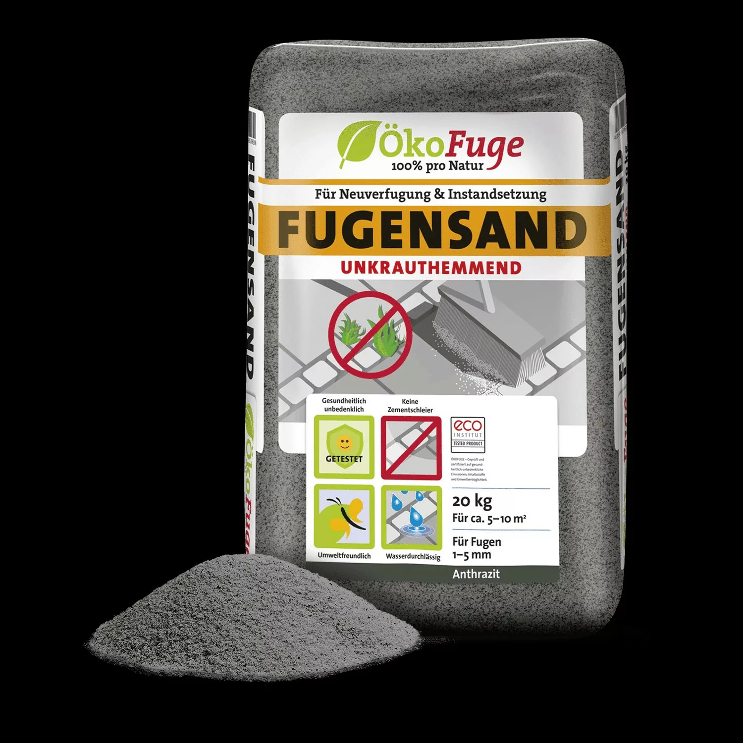 Fugensand Fugensand Anthrazit (Palette, 15-St) günstig online kaufen