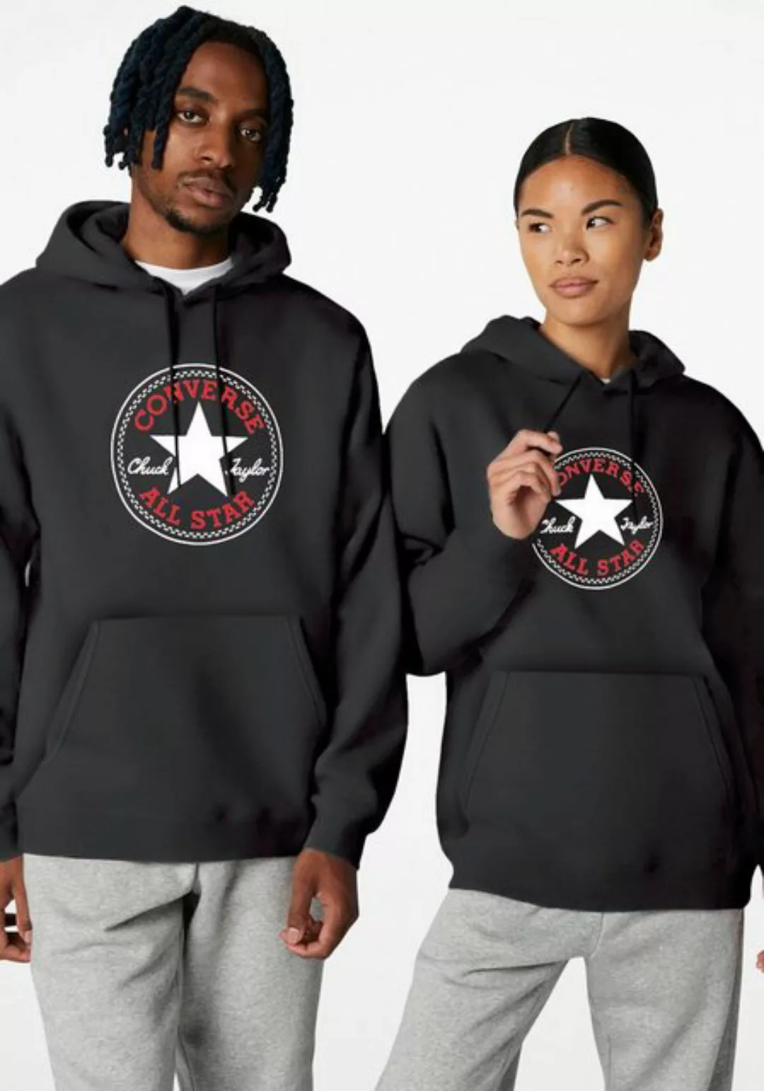 Converse Kapuzensweatshirt STANDARD FIT CENTER FRONT LARGE CHU günstig online kaufen