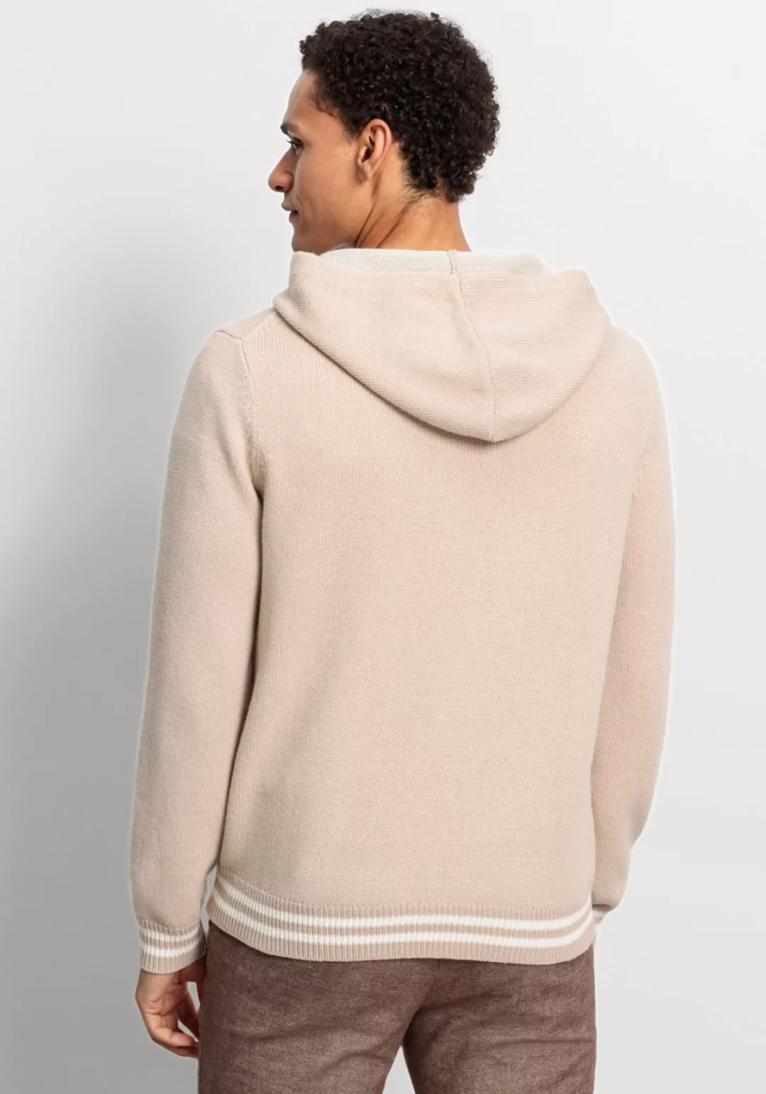 OLYMP Kapuzenpullover OLYMP Strick Casual günstig online kaufen